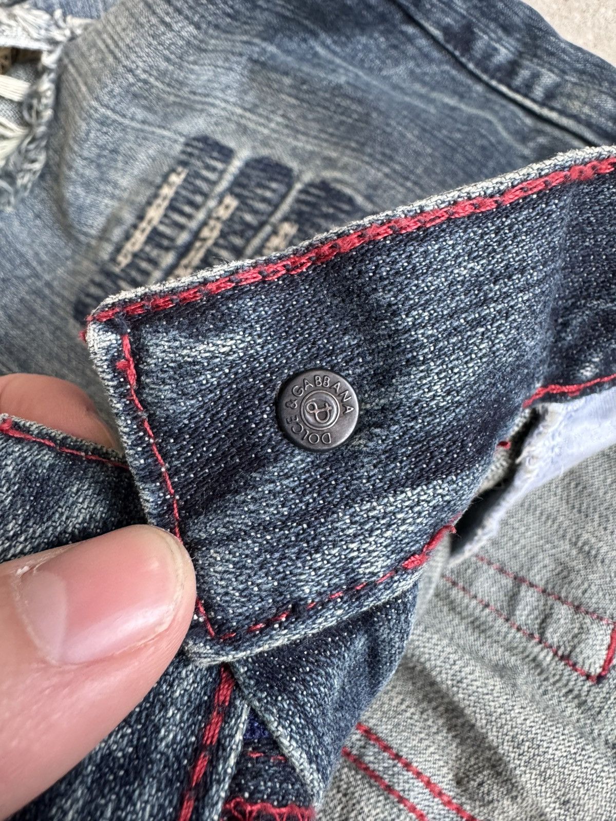Dolce & Gabbana Dolce&Gabbana Distressed Jeans Flared 30 Size 30" / US 8 / IT 44 - 11 Thumbnail
