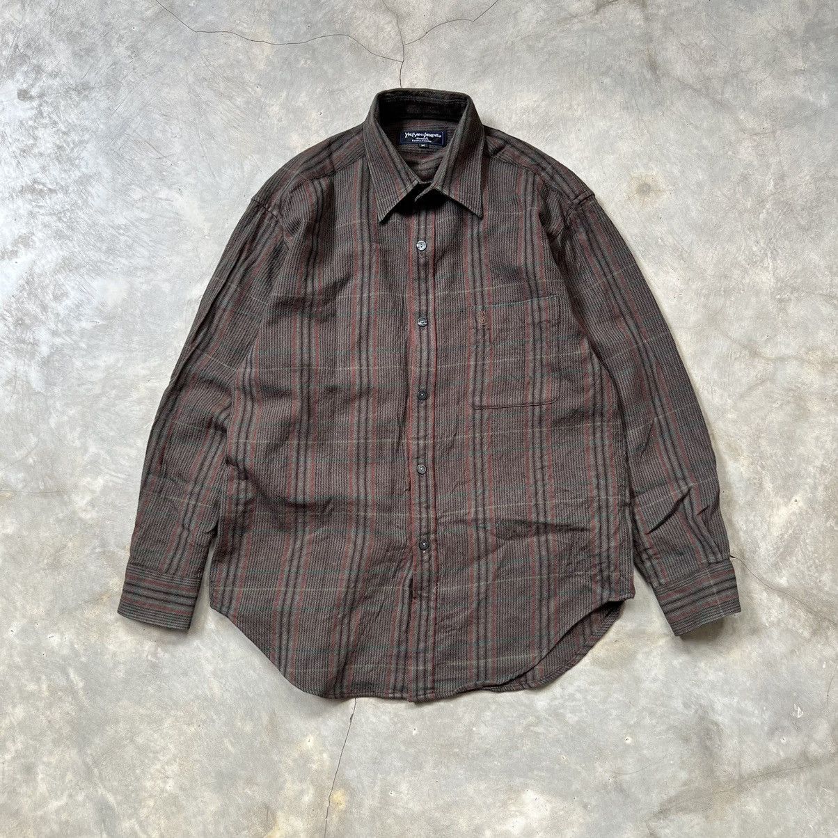 1990’s Yves Saint Laurent Wool Longsleeve Shirt