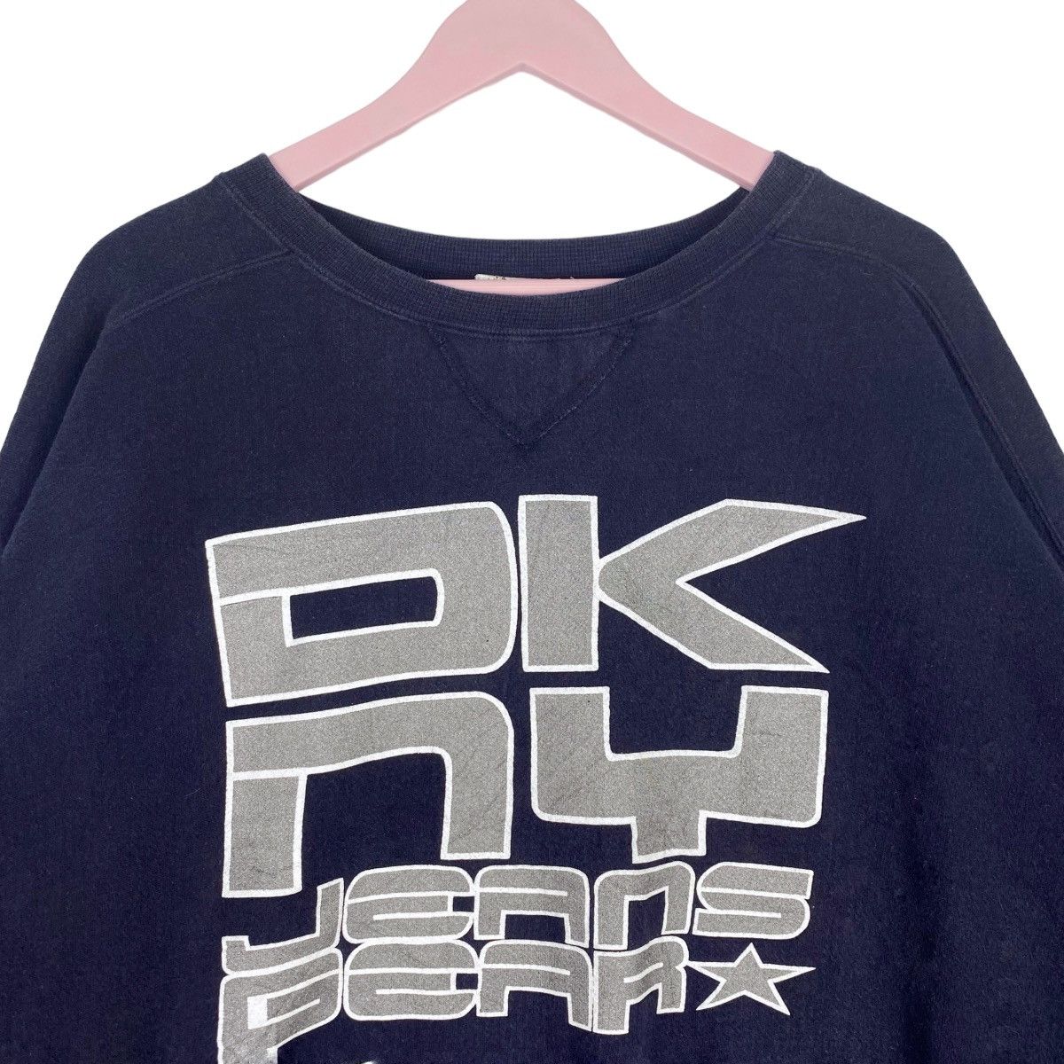 DKNY DKNY Jeans Gear Sweatshirt Crewneck Pullover Jumper Size US XXL / EU 58 / 5 - 2 Thumbnail