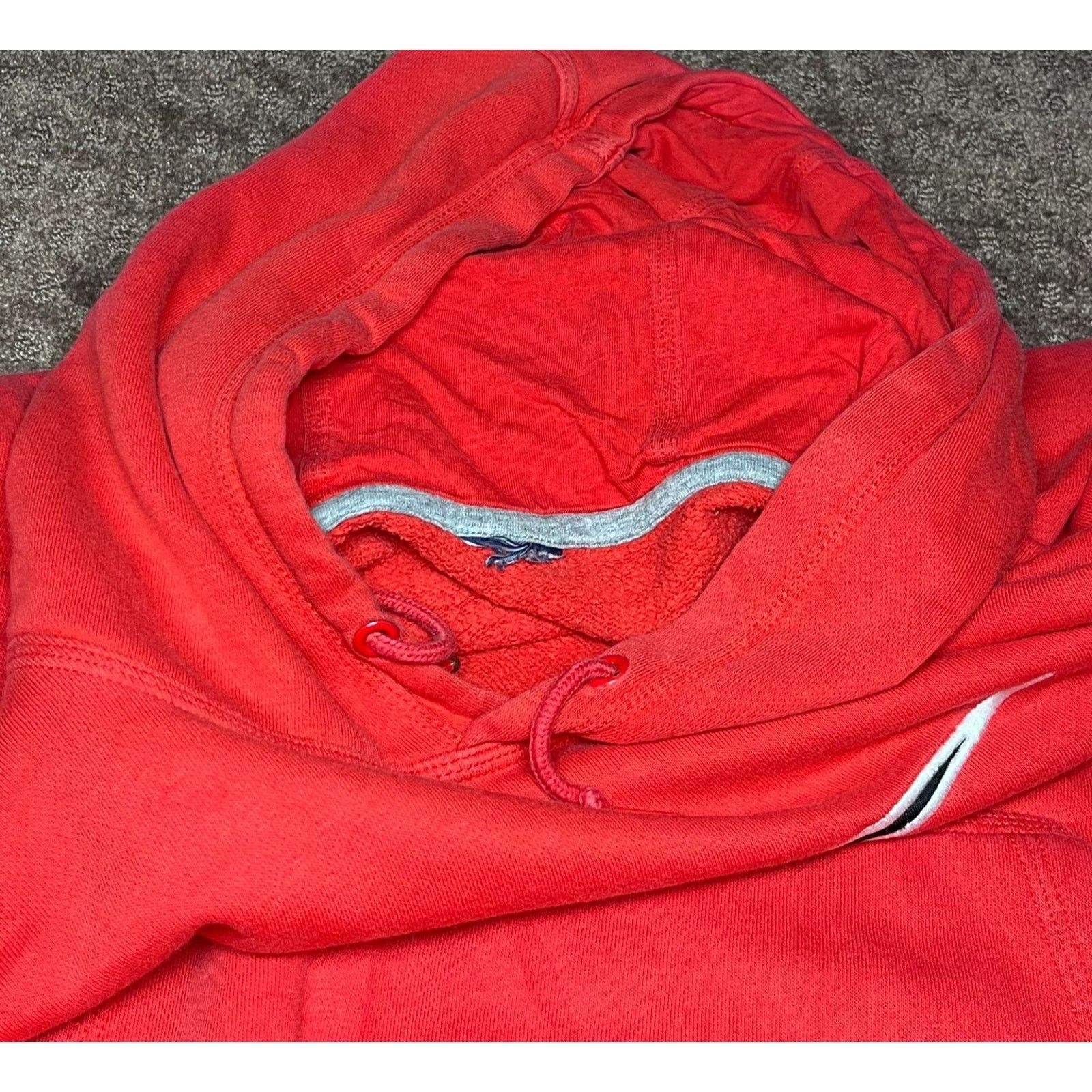 Nike 👟 Nike Swoosh Pullover Hoodie –With Red Color Size M Size US M / EU 48-50 / 2 - 4 Thumbnail