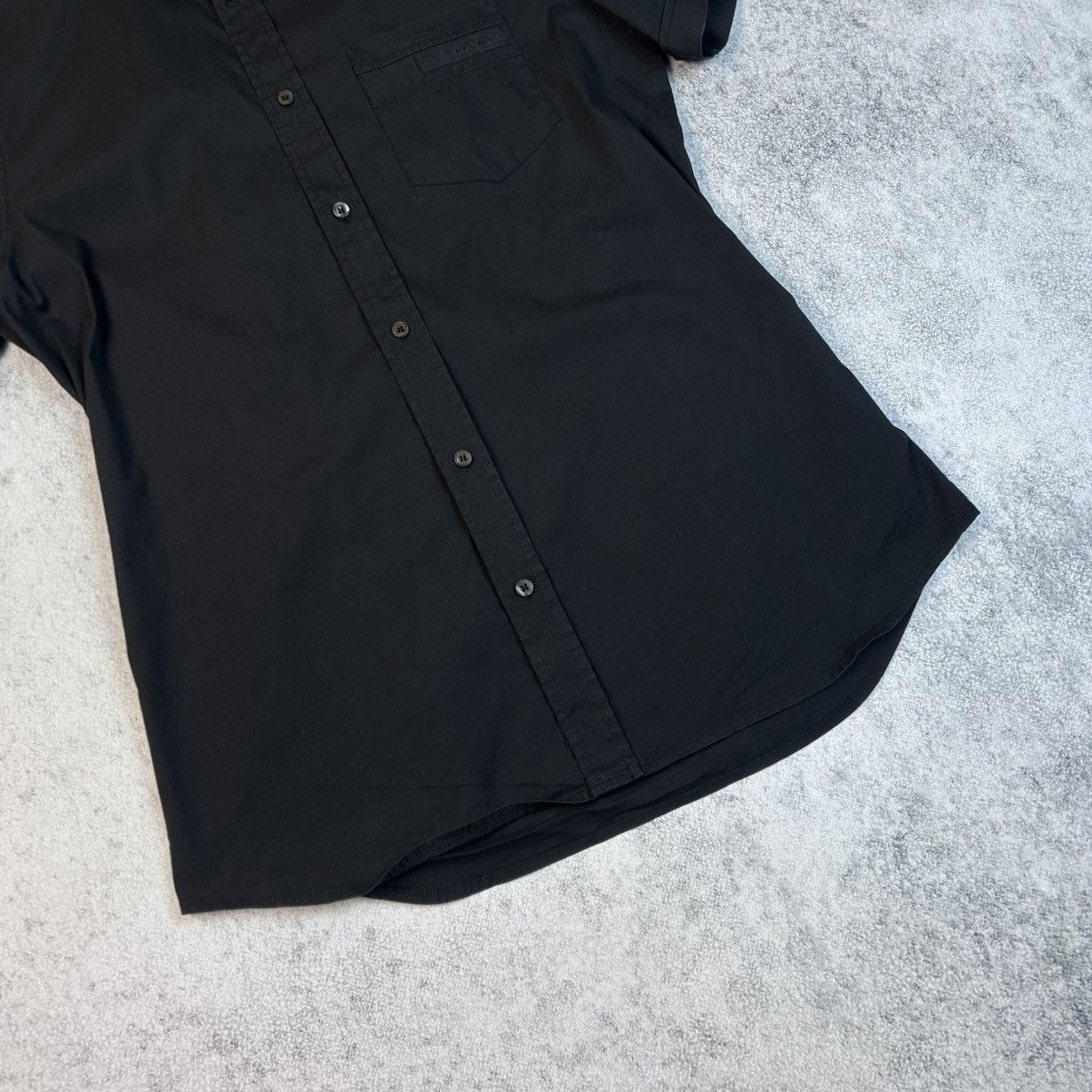 Prada Prada Black short sleeve shirt with logo Size US M / EU 48-50 / 2 - 3 Thumbnail