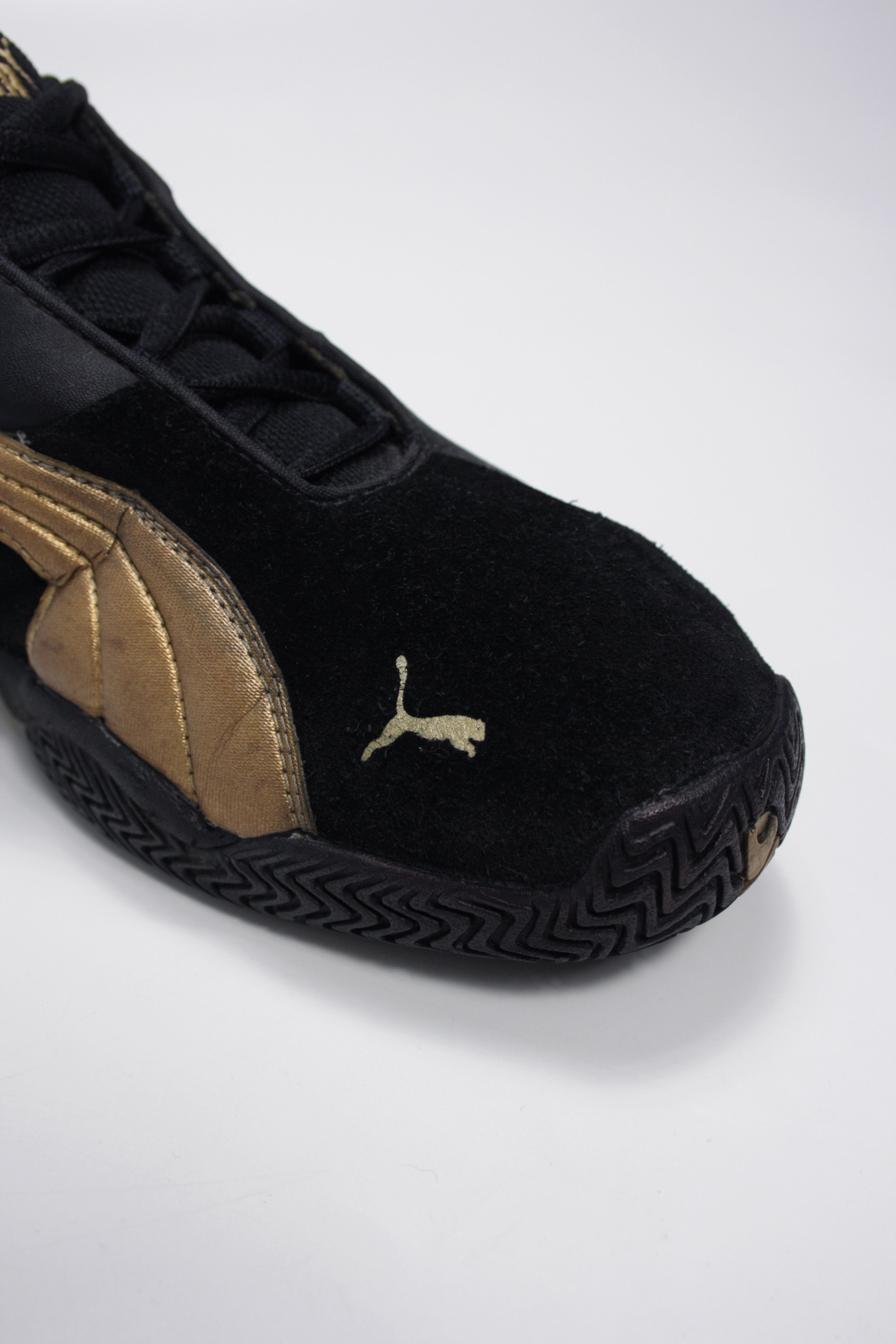 Puma × Vintage Puma 2000s Vintage Leather & Suede Sneaker Shoes Size US 9 / EU 42 - 4 Thumbnail