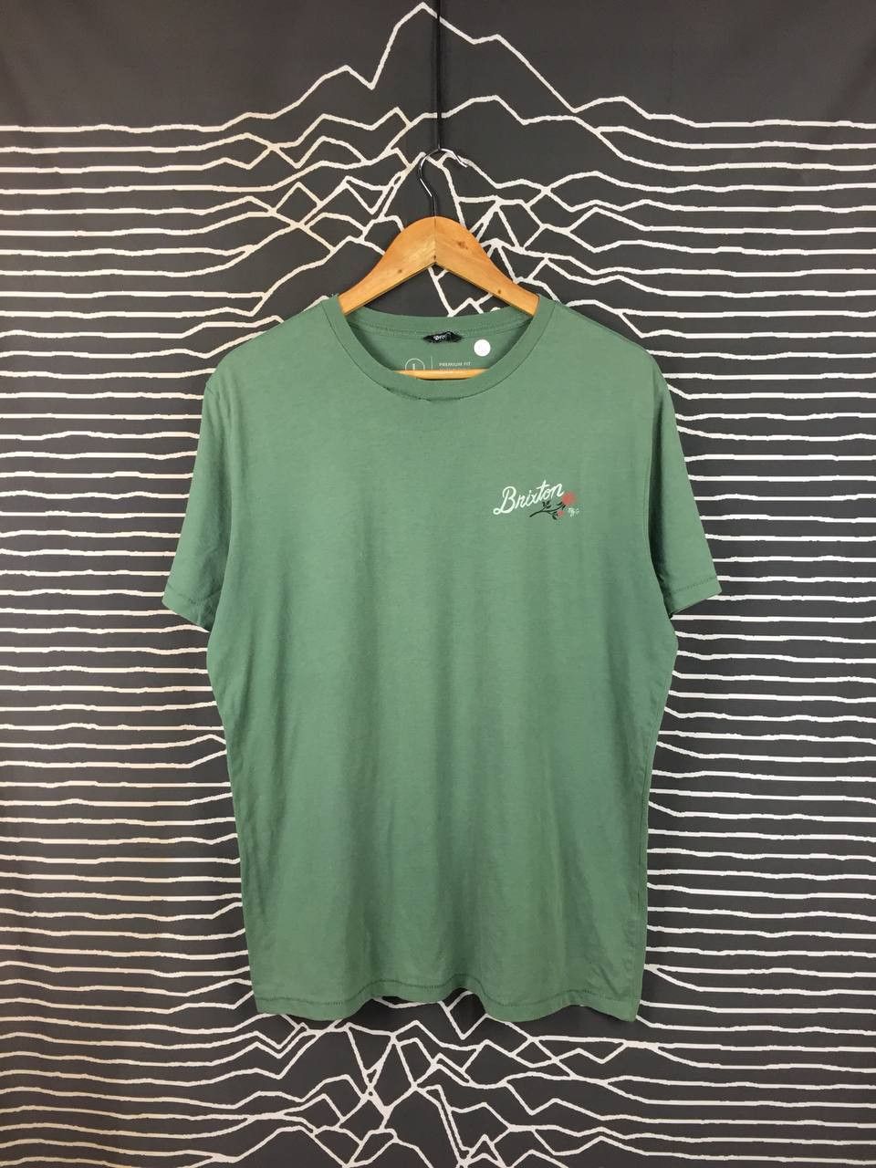 Brixton Brixton Floral Script Logo Skater Vibe Premium Fit Tee Size US L / EU 52-54 / 3 - 9 Thumbnail