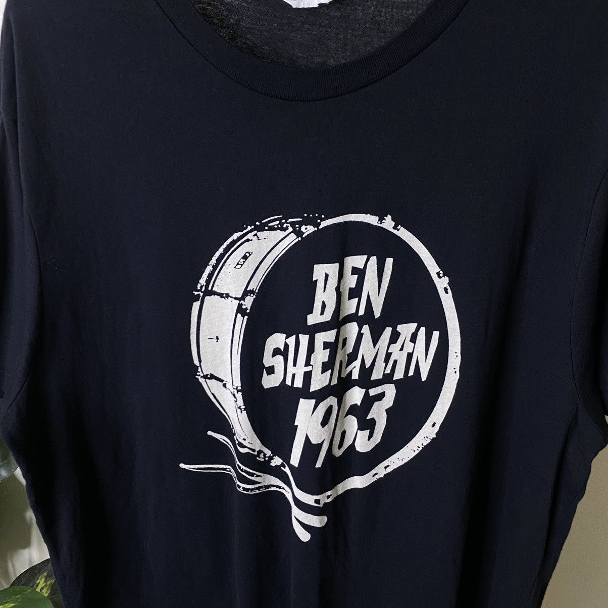 Ben Sherman Black Graphic T Shirt Mods Vespa Casual Size US XXL / EU 58 / 5 - 2 Thumbnail