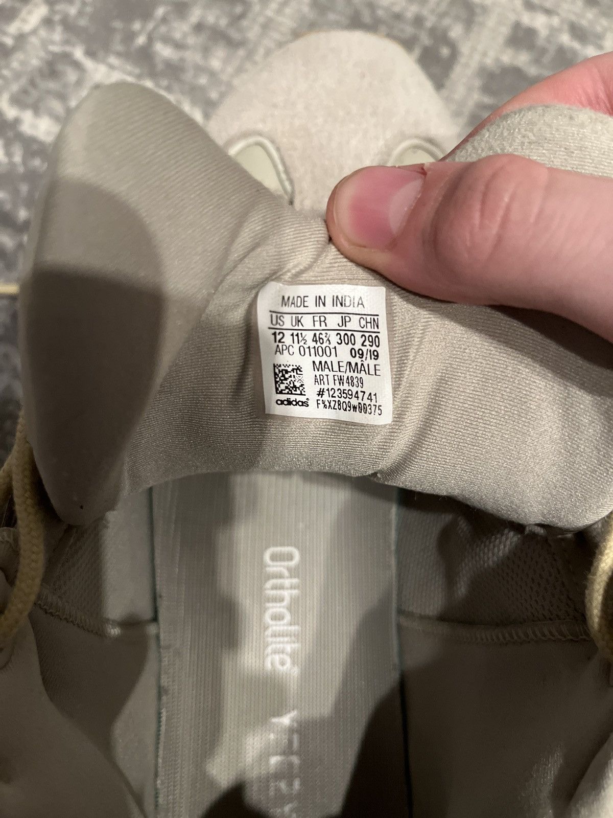 Adidas × Kanye West Yeezy 500 Stone Size US 12 / EU 45 - 1 Thumbnail
