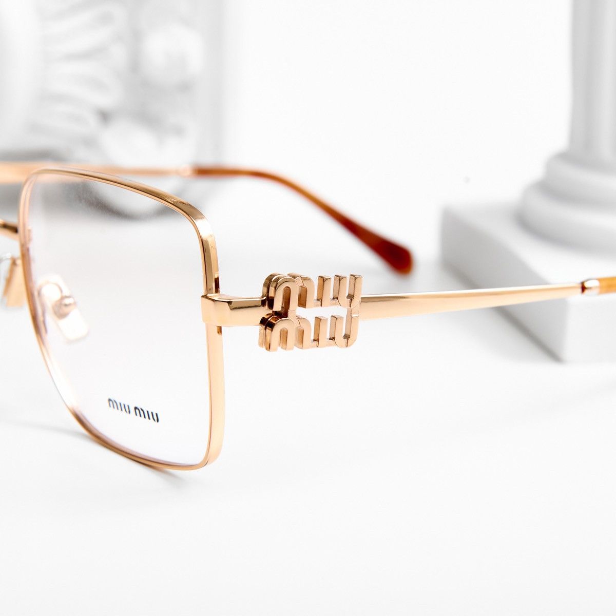 Miu Miu MIU MIU 0MU 51XV ZVF1O1 GLASSES Size ONE SIZE - 3 Thumbnail