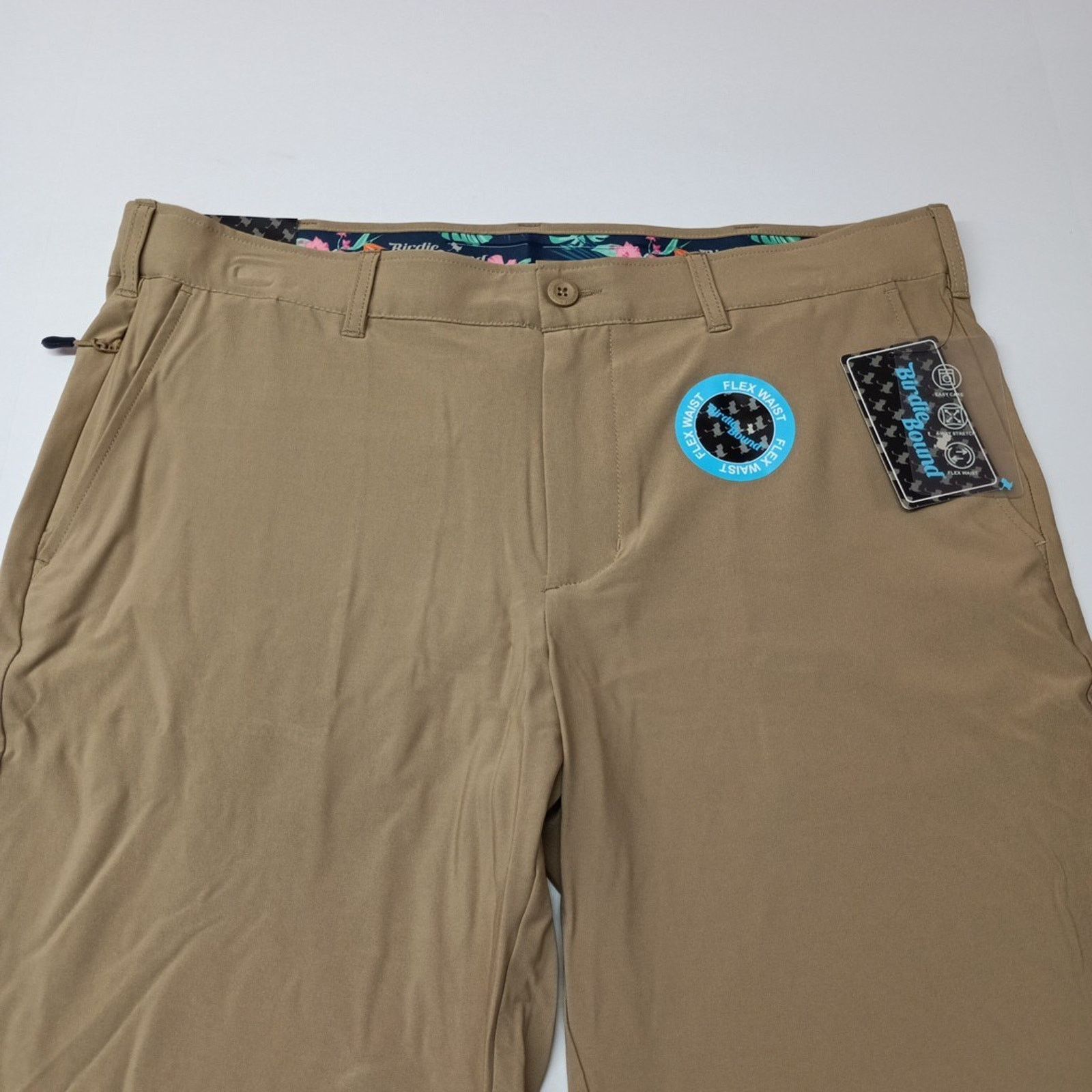 Other Birdie Bound Golf Pants Men's Size 36x32 Khaki Flex Straight Size US 36 / EU 52 - 4 Thumbnail