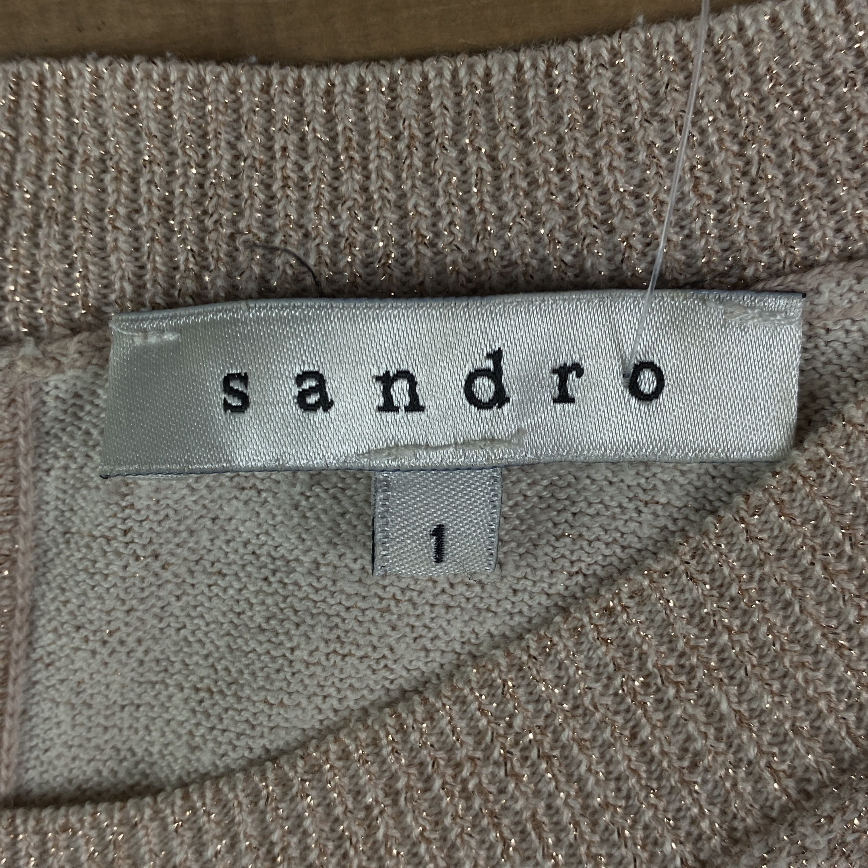 Sandro Women’s Jumper Sweater Long Sleeve Sandro Paris Size 1 Size S / US 4 / IT 40 - 4 Thumbnail