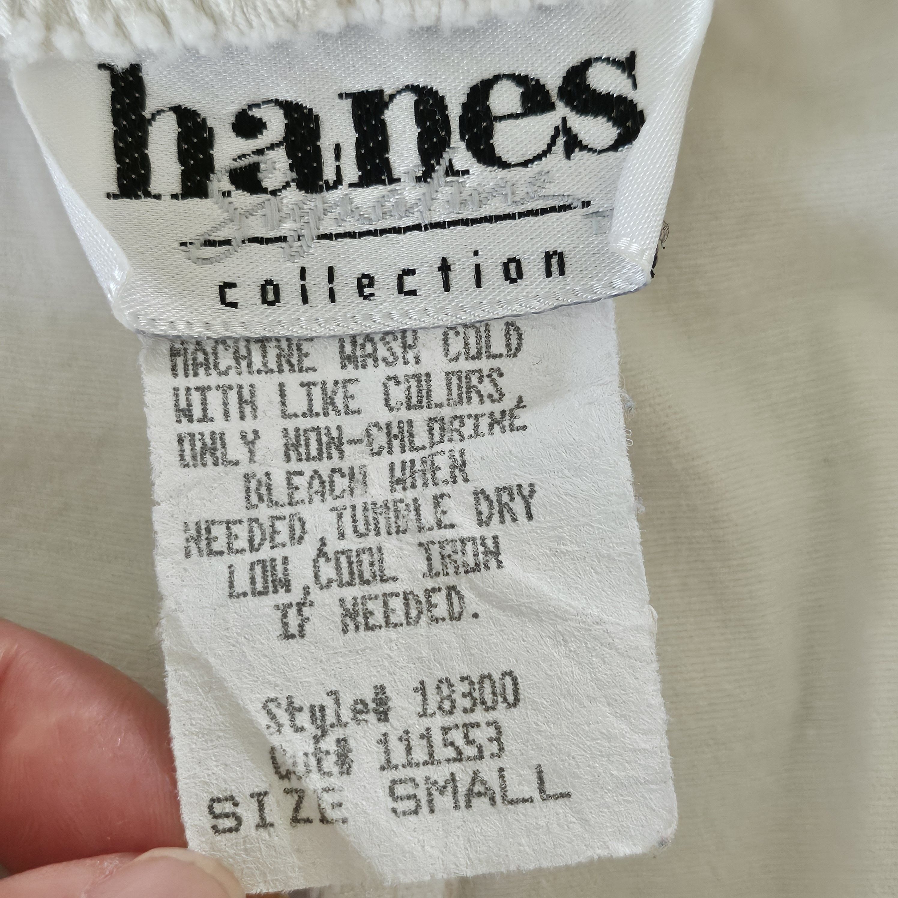 Hanes × Vintage Vintage Hanes Women's Small Pull On Pants Made in USA Size 27" / US 4 / IT 40 - 4 Thumbnail