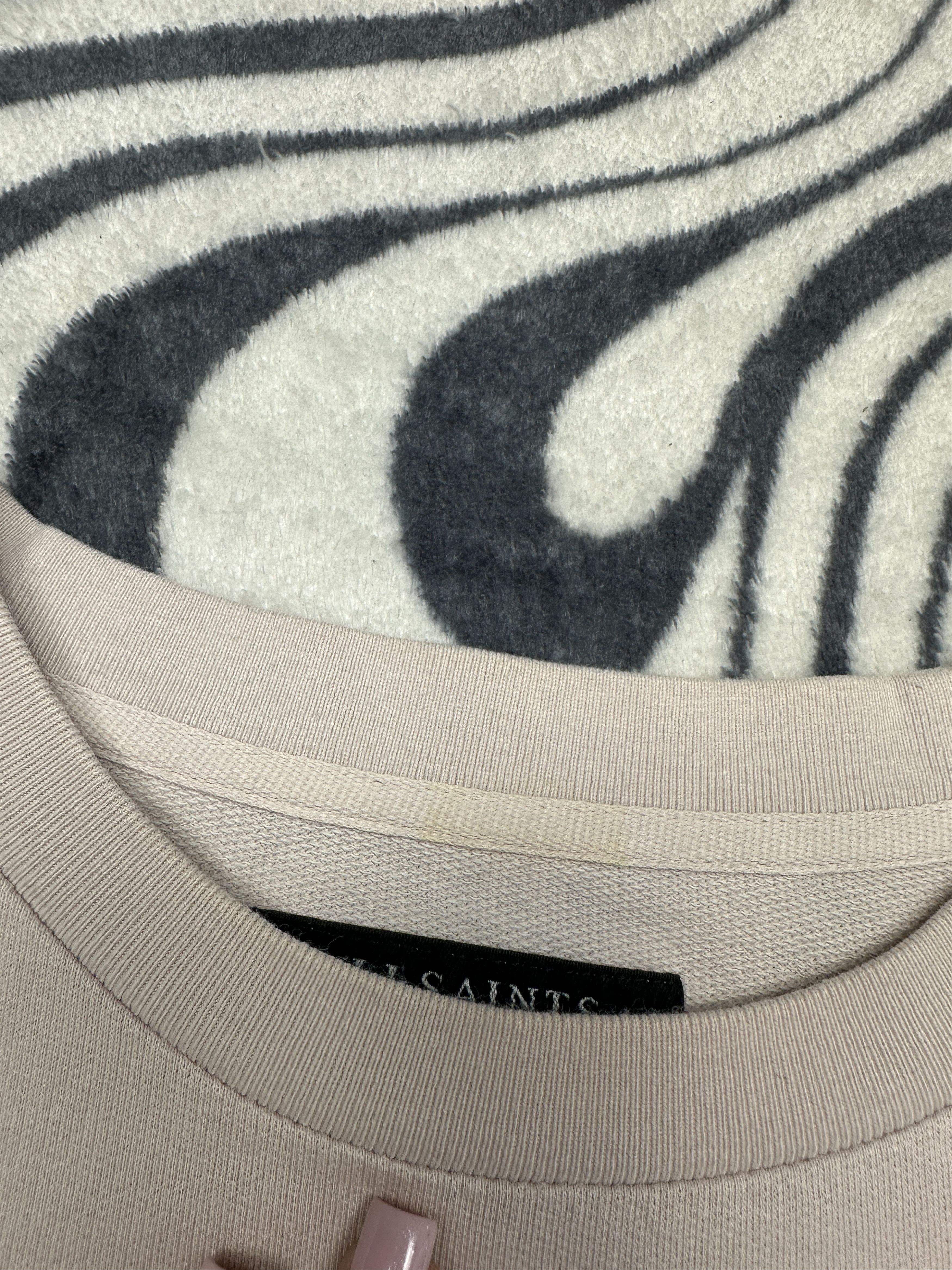 Allsaints Allsaints Mens Negotum Crew Neck Oversized Sweatshirt Size US S / EU 44-46 / 1 - 4 Thumbnail