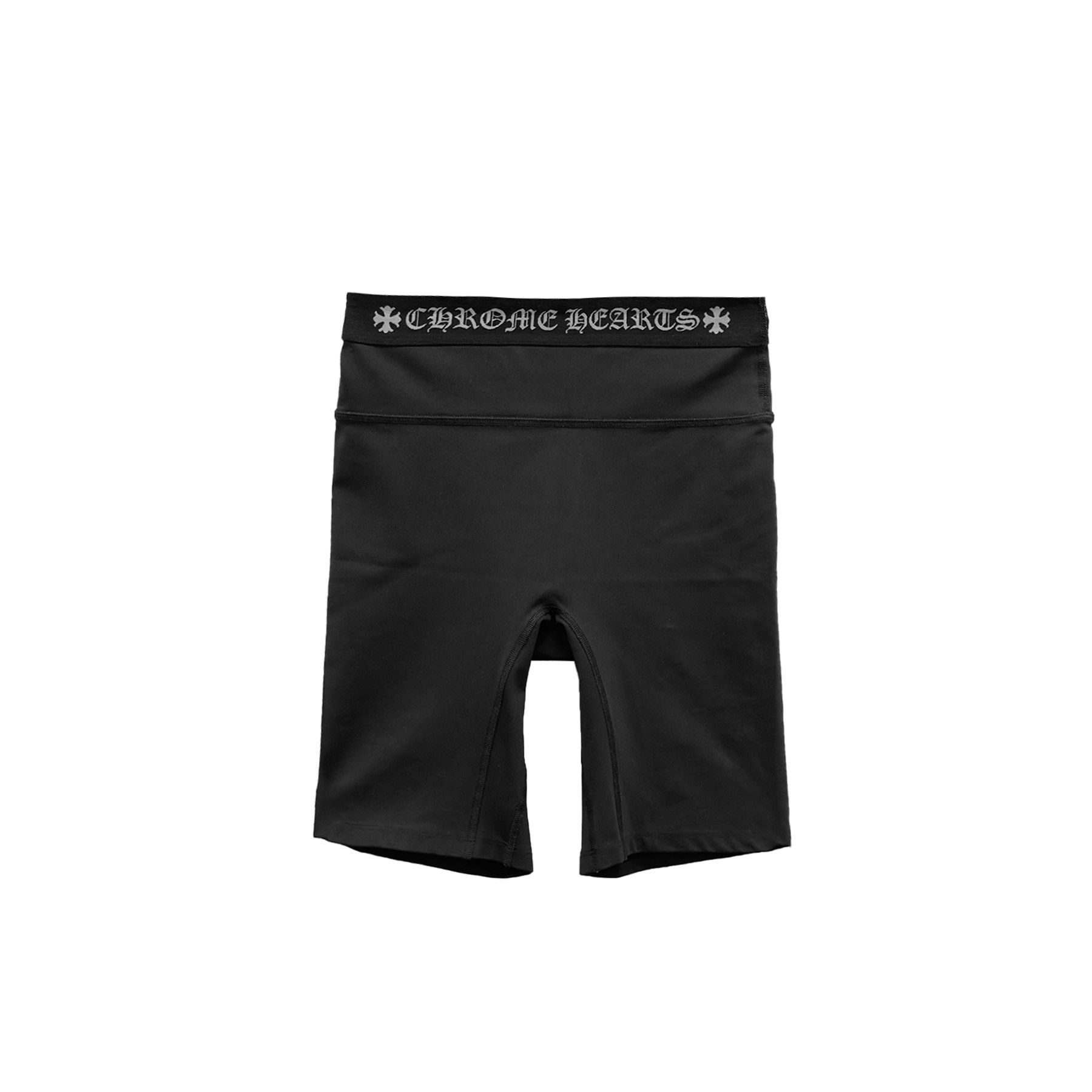 Chrome Hearts Chrome Hearts Women's Black Cross Biking Shorts Size 26" / US 2 / IT 38 - 1 Thumbnail