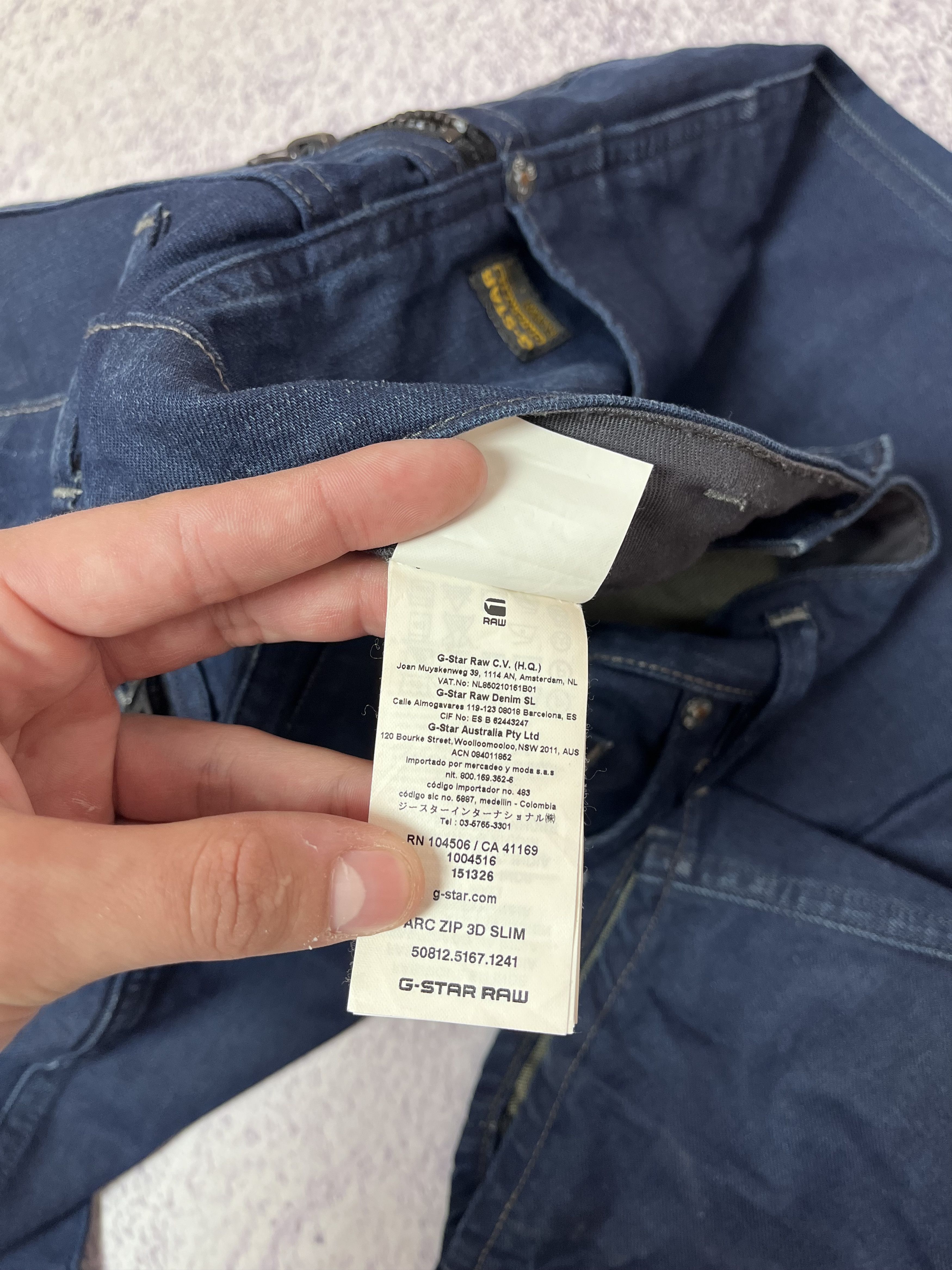 G-Star × Vintage Men's banana jeans G-Star Raw size 32 made in India Size US 32 / EU 48 - 11 Thumbnail
