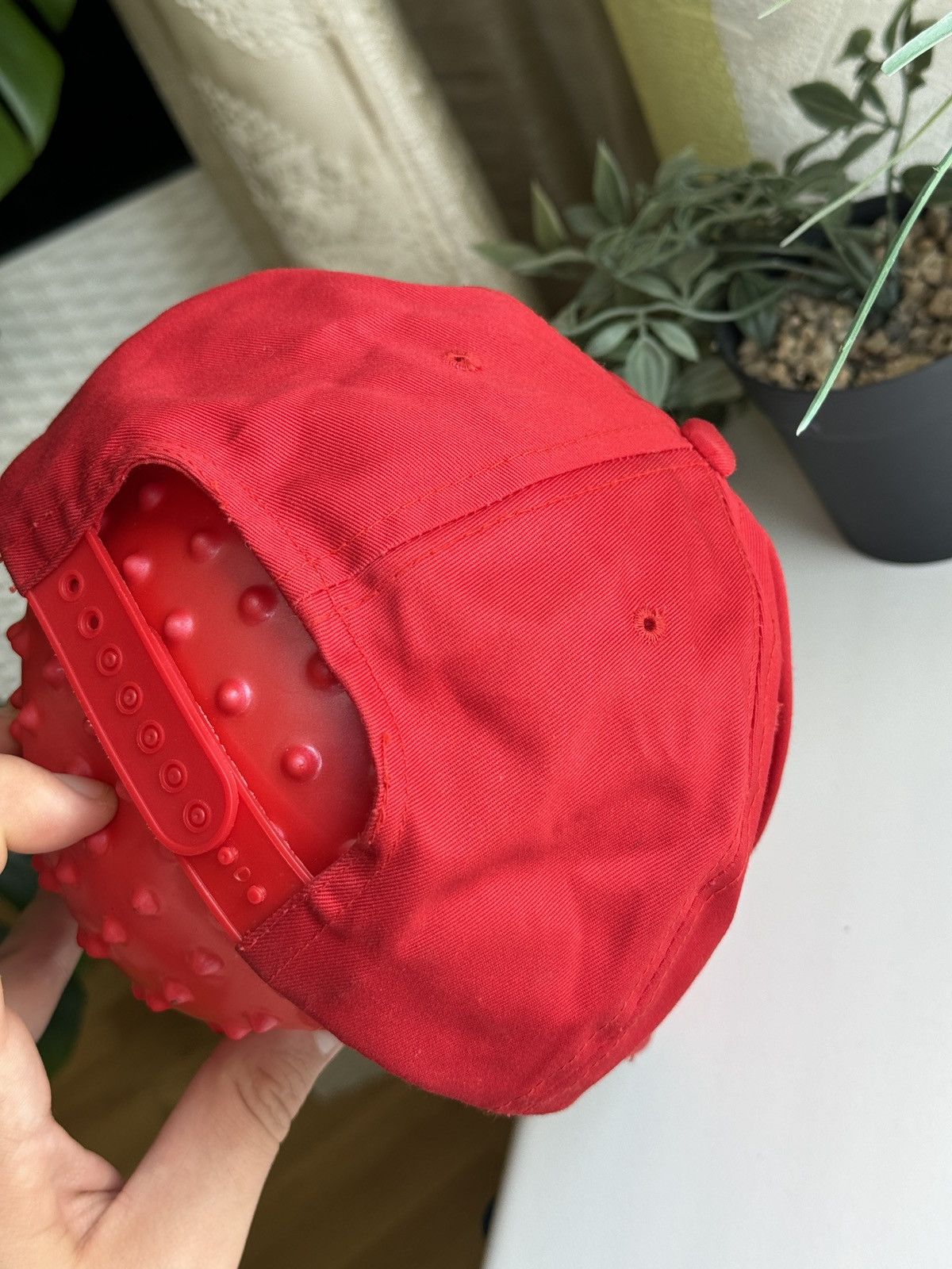 Ferrari Vintage 90s Ferrari Shell Formula 1 Cap Red Size ONE SIZE - 7 Thumbnail
