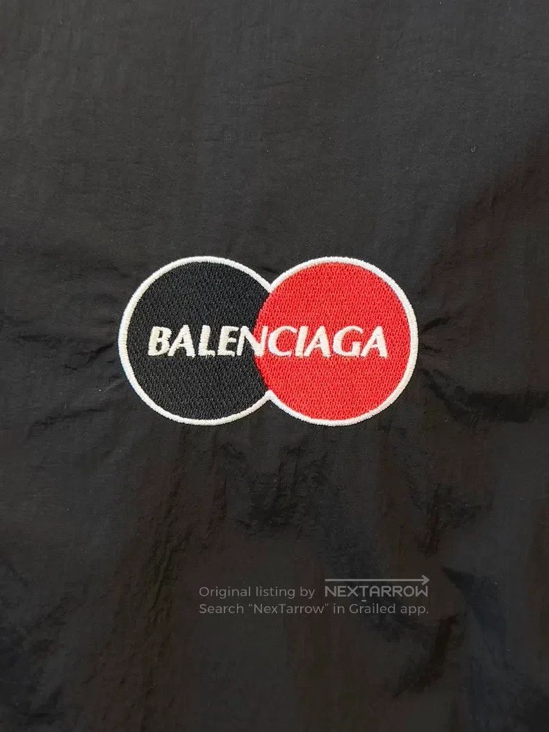 Balenciaga Balenciaga High Neck Nylon Jacket Coat Black Size US S / EU 44-46 / 1 - 9 Thumbnail