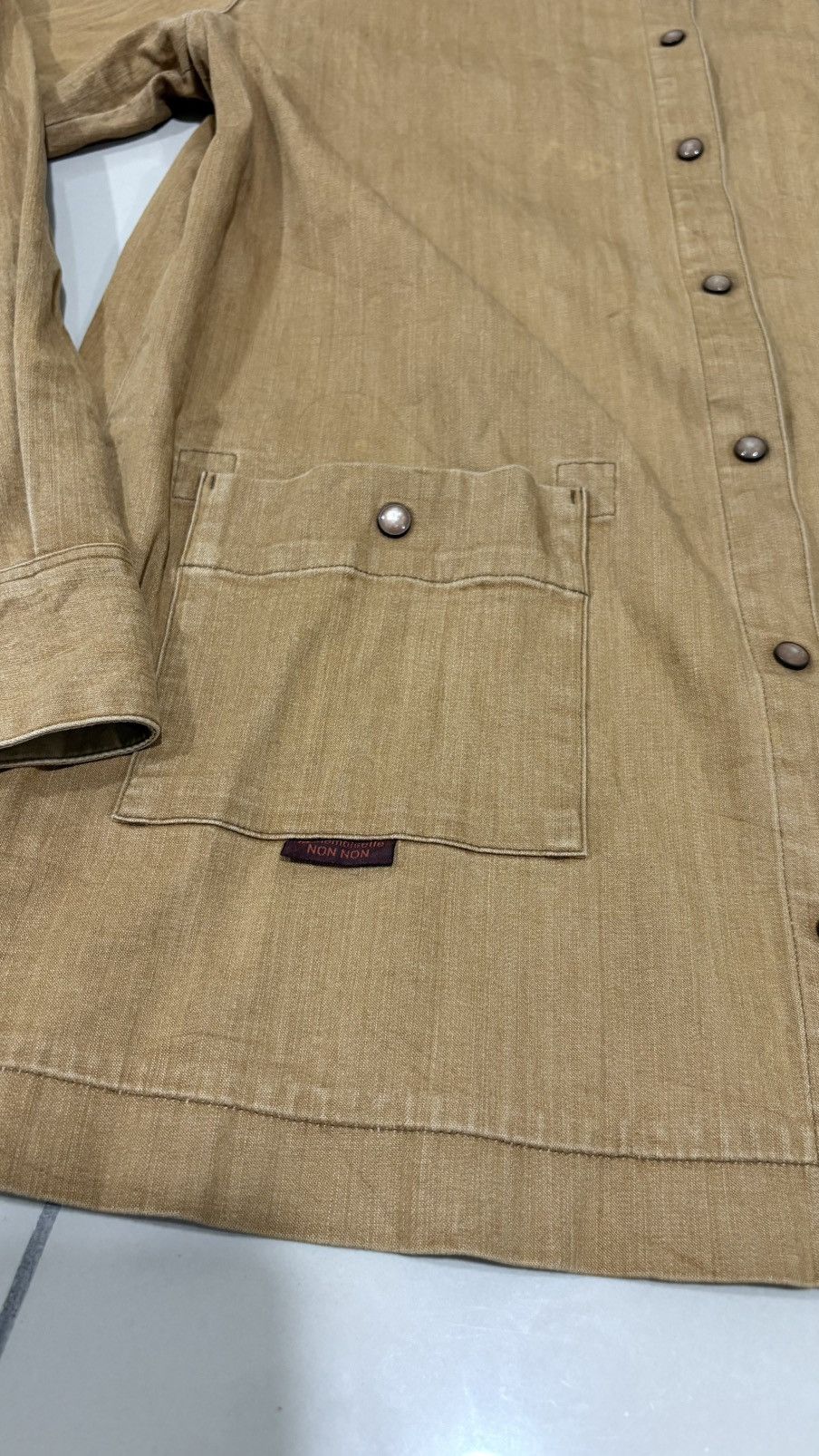 Mademoiselle Non Non Vtg Mademoiselle Non Non Jacket pearl snap issey miyake Size US L / EU 52-54 / 3 - 4 Thumbnail