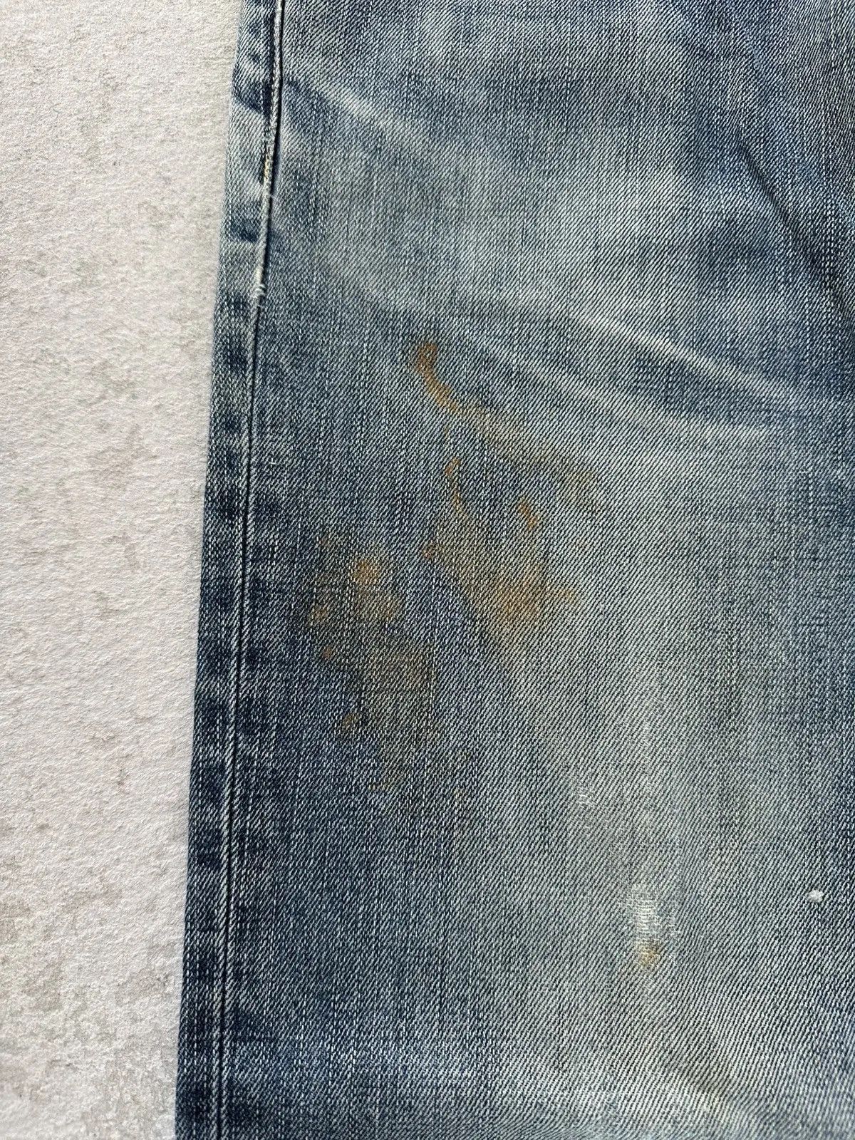 Vintage SEND OFFERS 🍁S-002 UNIQLO Japan Distressed Denim Rusty Pants Size US 33 - 6 Thumbnail