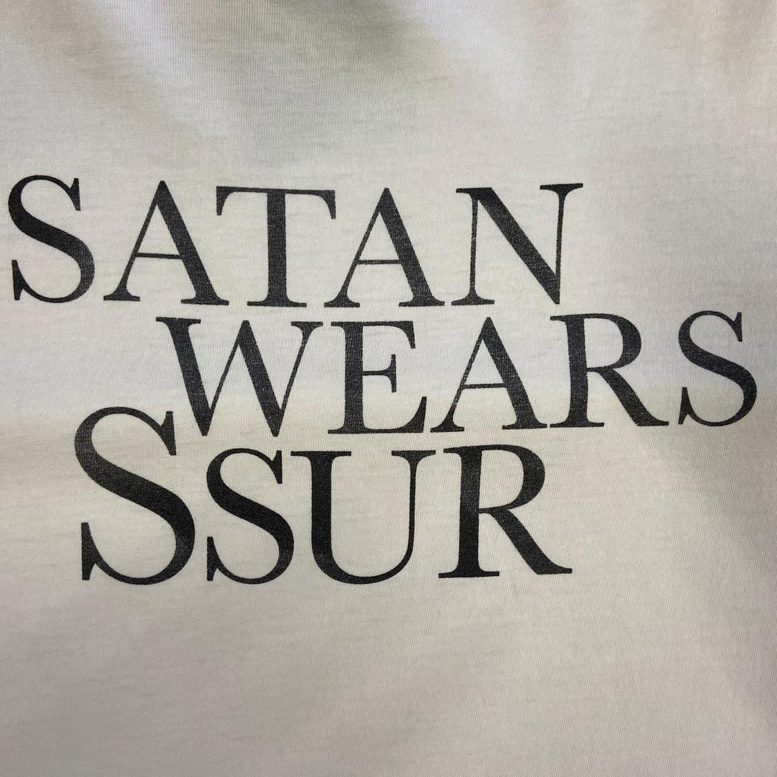 Vintage Satan Wears Ssur Tee Size US L / EU 52-54 / 3 - 4 Thumbnail