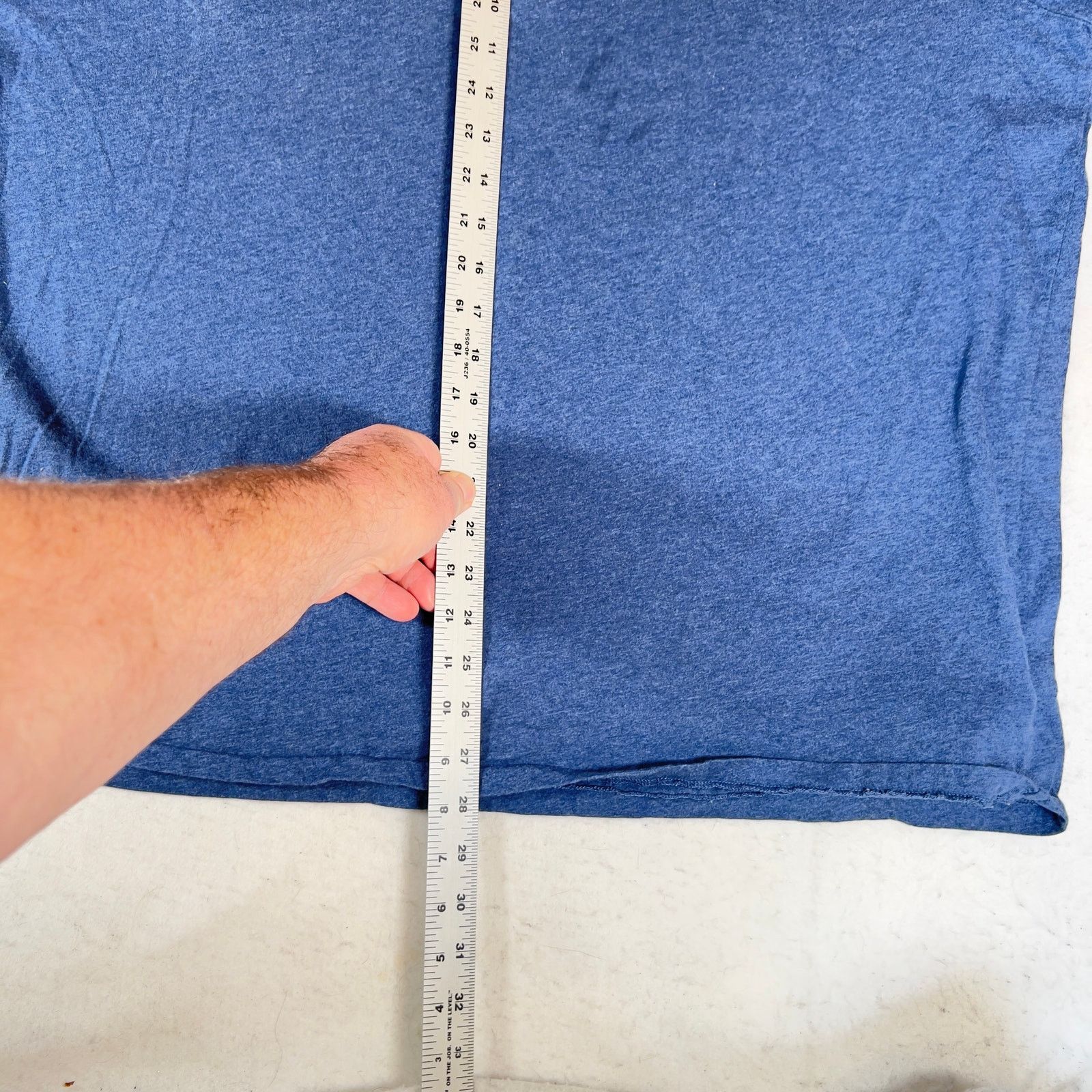 Polo Ralph Lauren Polo by Ralph Lauren Long Sleeve T-Shirt XXL Heathered Blue Size US XL / EU 56 / 4 - 10 Thumbnail