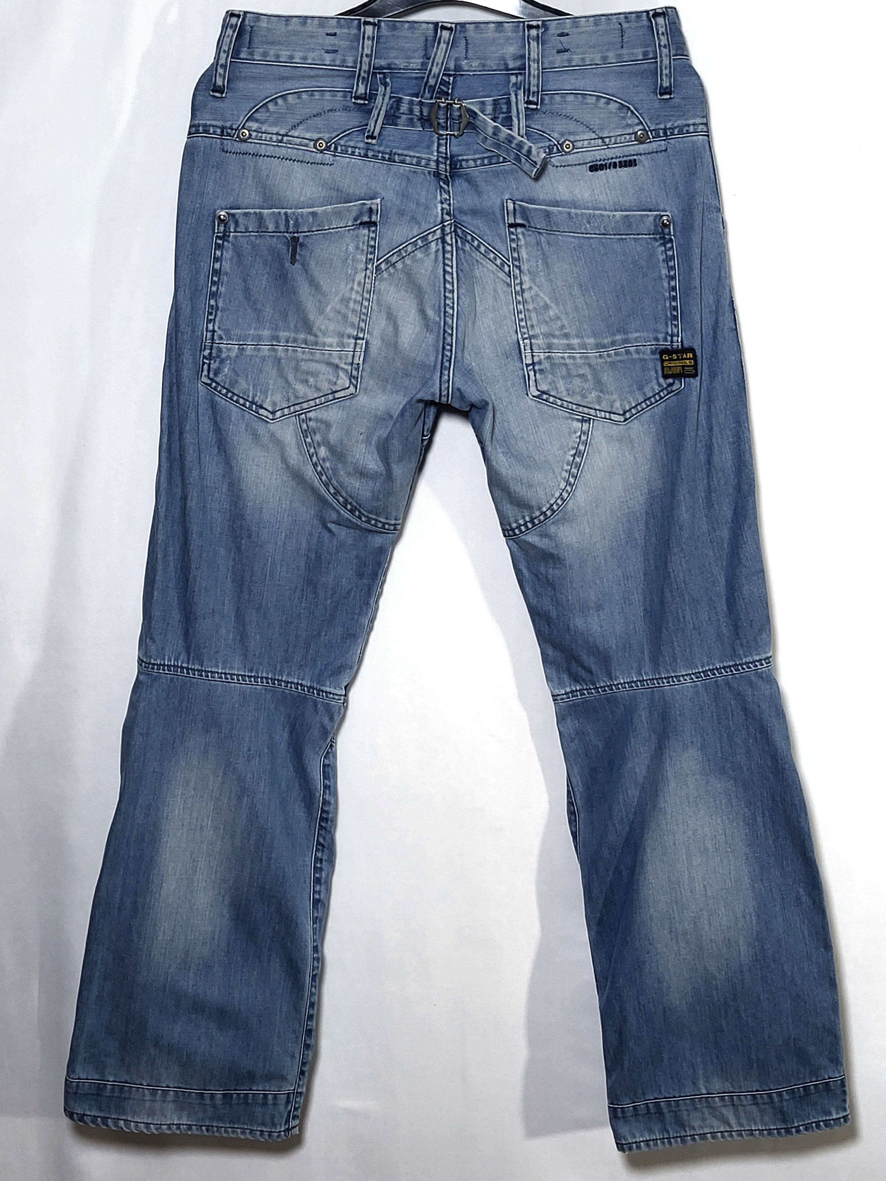 G-Star G-Star Raw Denim Jeans distressed.Y2K style. Size US 29 - 4 Thumbnail