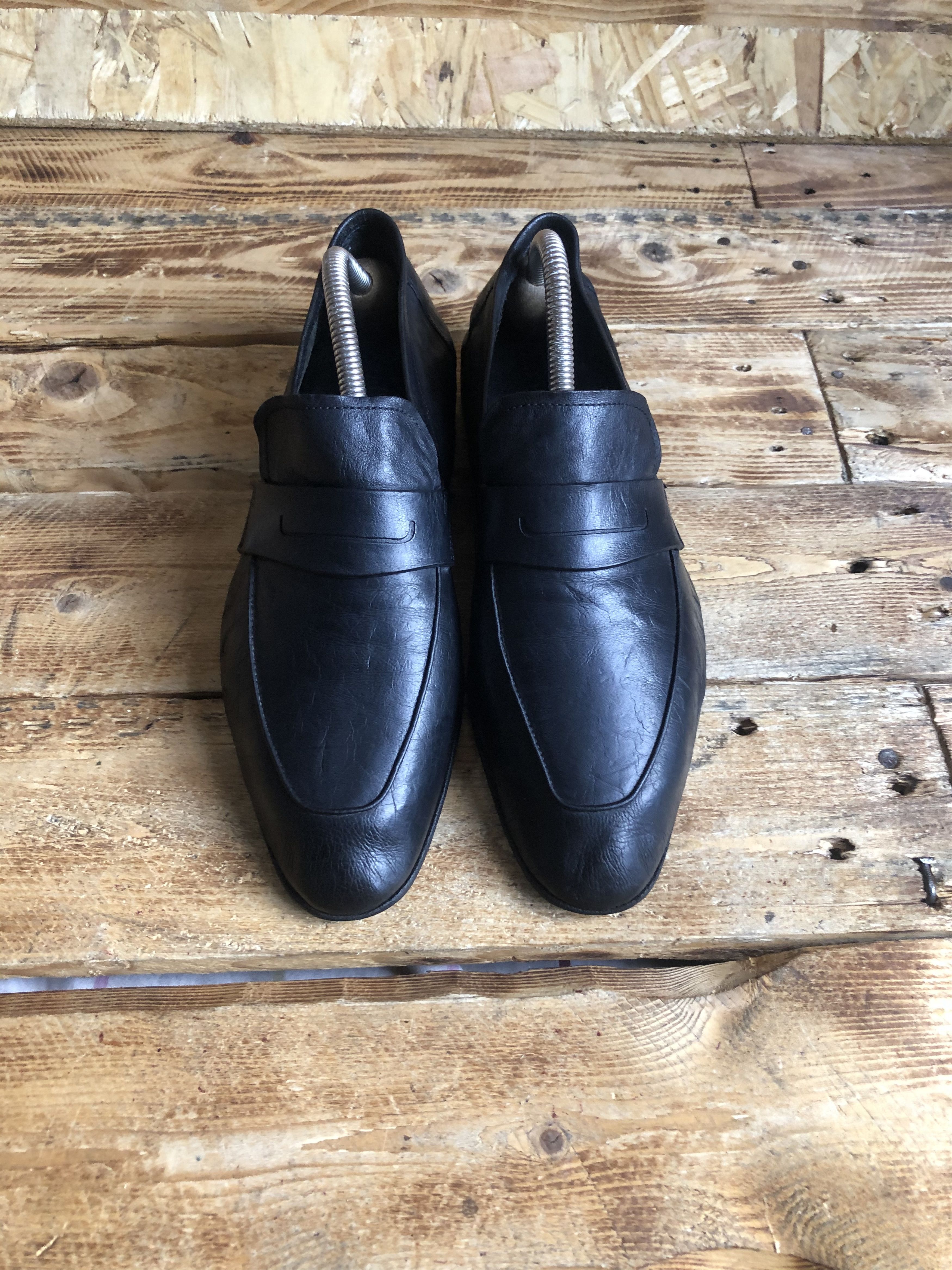 Berluti Bespoke Black Leather Medallion Half Chelsea Loafers 8 Chelsea Boots - Smart or Casual? - The Shoe Snob main image 2