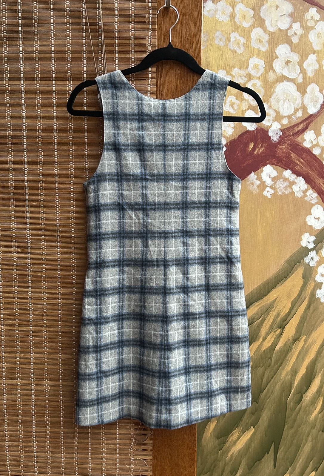 Burberry Burberry London Wool Plaid Mini Dress Jumper Pinafore Size M / US 6-8 / IT 42-44 - 2 Thumbnail