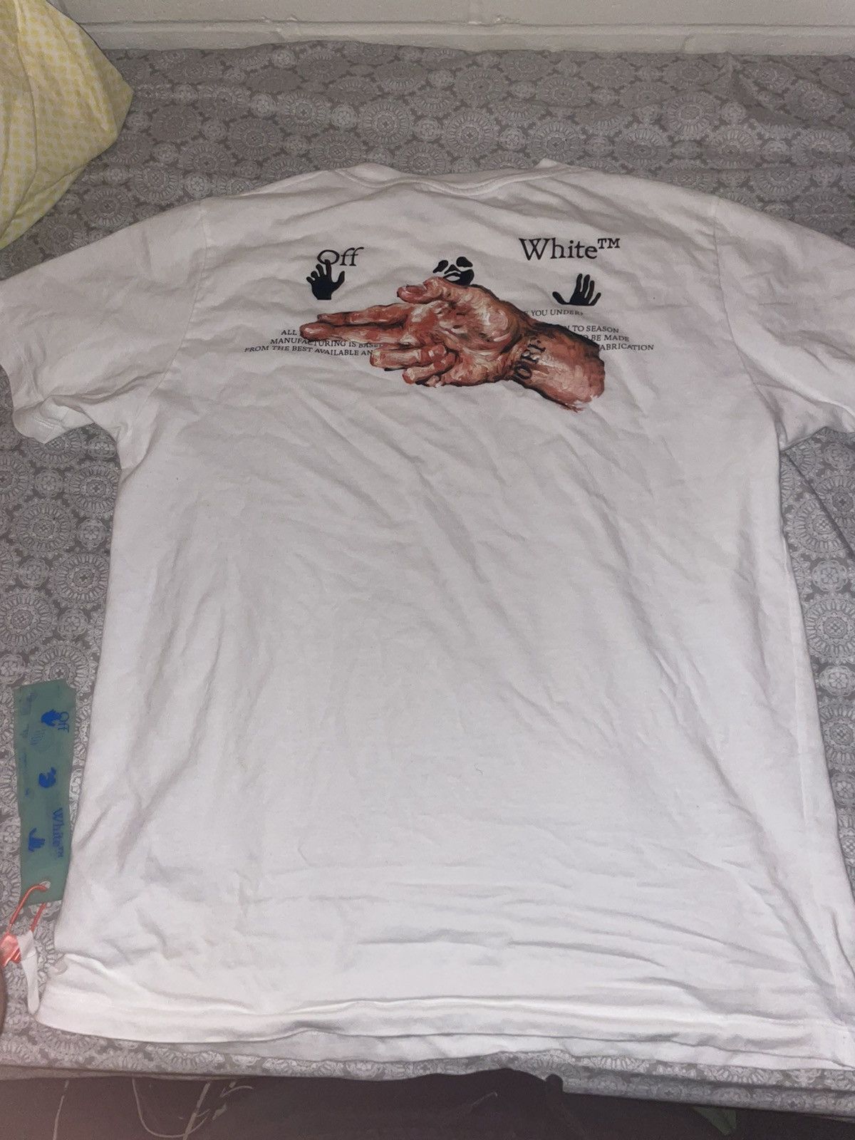 Off-White Off-White Pascal gun hand T-shirt Size US M / EU 48-50 / 2 - 2 Thumbnail