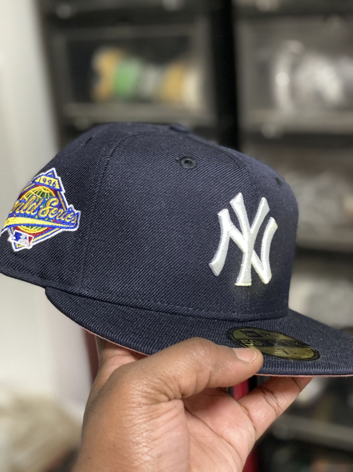 Hat Club buy x New Era New York Yankees NYY 1996 World Series Patch Size 7 1/4