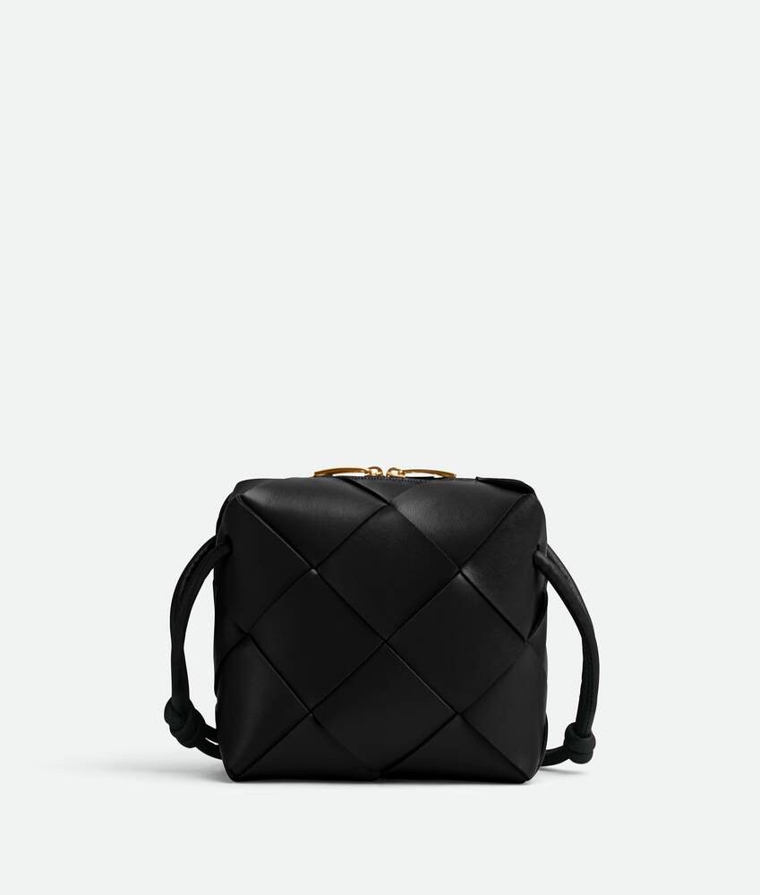 Bottega Veneta O1Lf3Ng10525 Size: Os / Mini Cassette Camera Bag In Black, Women's