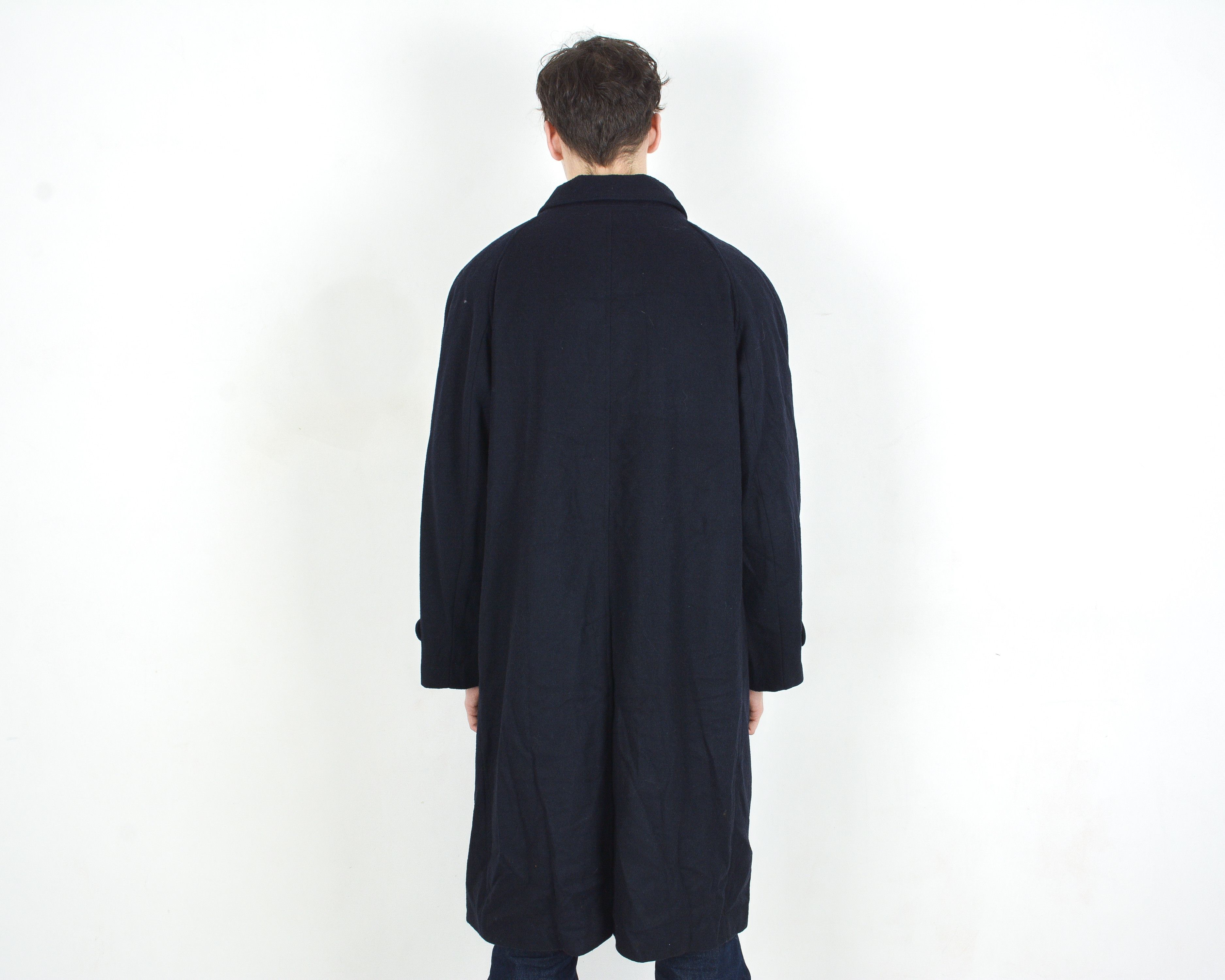 Vintage DECADE Loden Tyroler 80s Men XL Wool Coat Jacket Pea tracht Size US XL / EU 56 / 4 - 4 Thumbnail