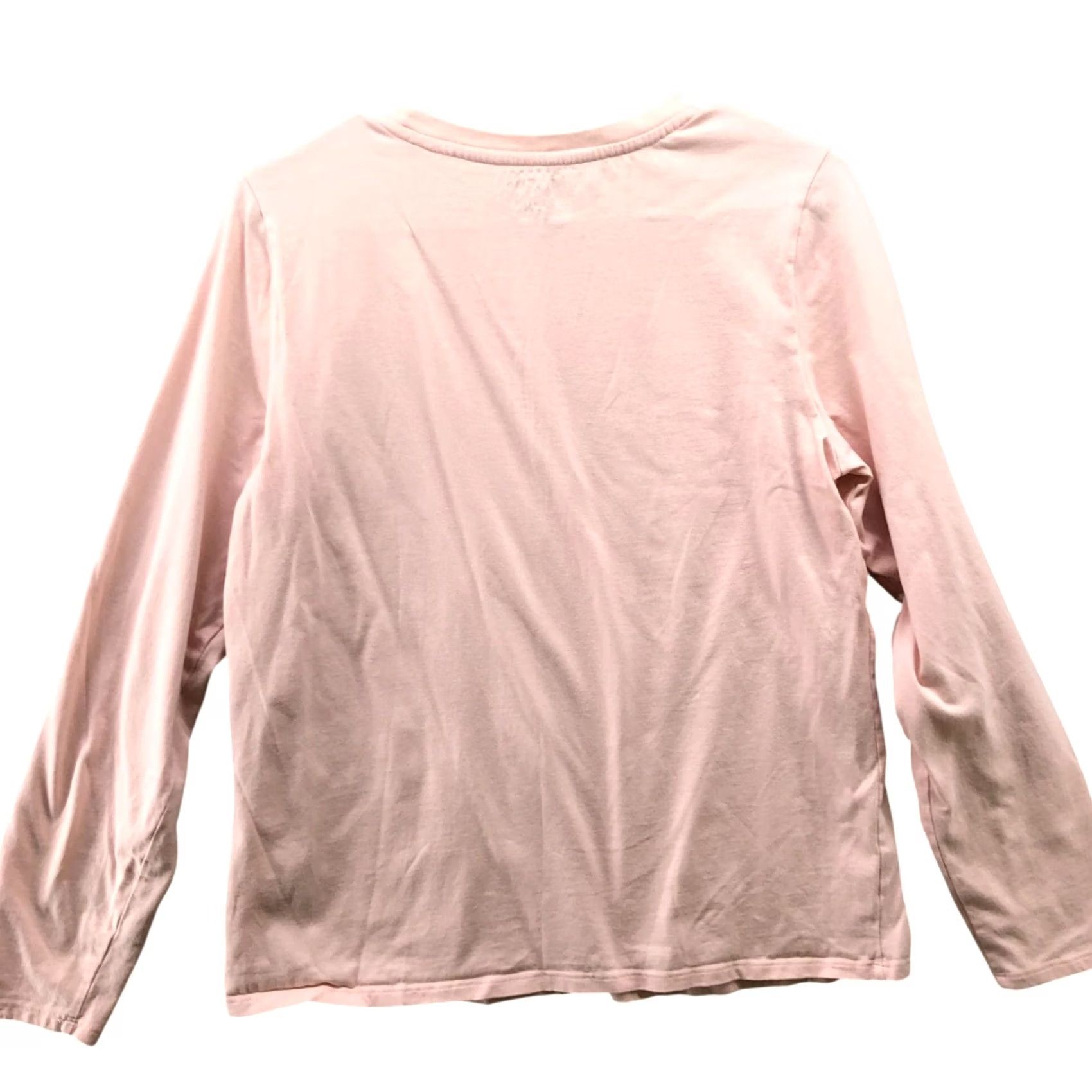 Vintage L.L. Bean Long Sleeve T Shirt Womens S Pink Crewneck Outdoor Holiday Shirt Size S / US 4 / IT 40 - 2 Thumbnail