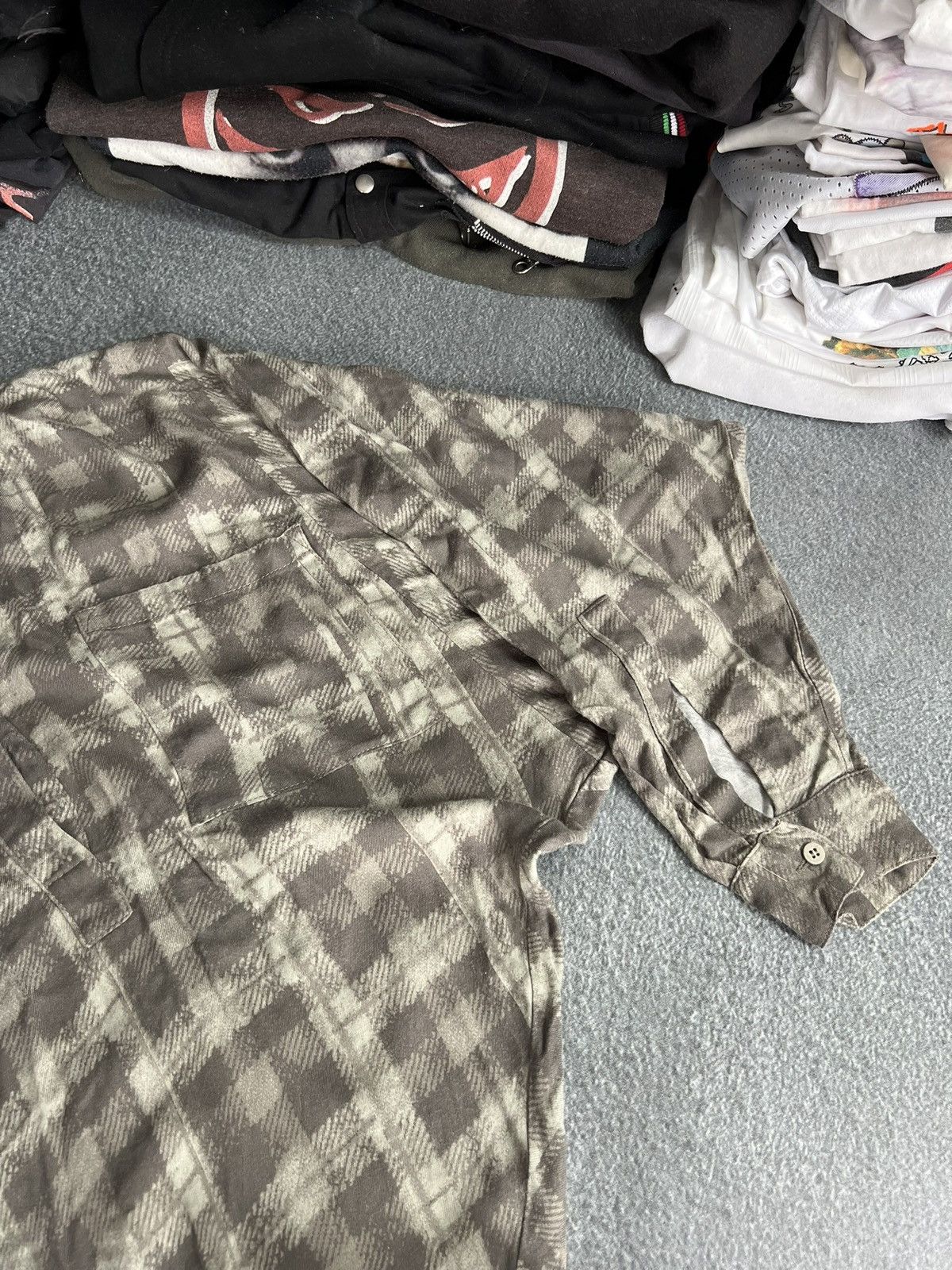 Maison Margiela MM6 asymmetrical check shirt Size M / US 6-8 / IT 42-44 - 3 Thumbnail