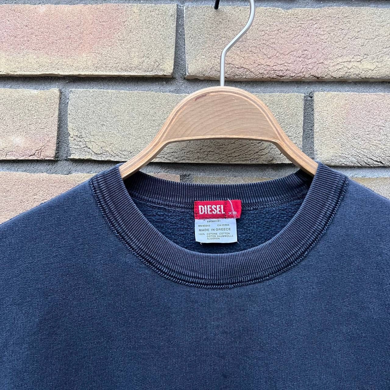 Diesel vintage Diesel sweatshirt Size US L / EU 52-54 / 3 - 6 Thumbnail