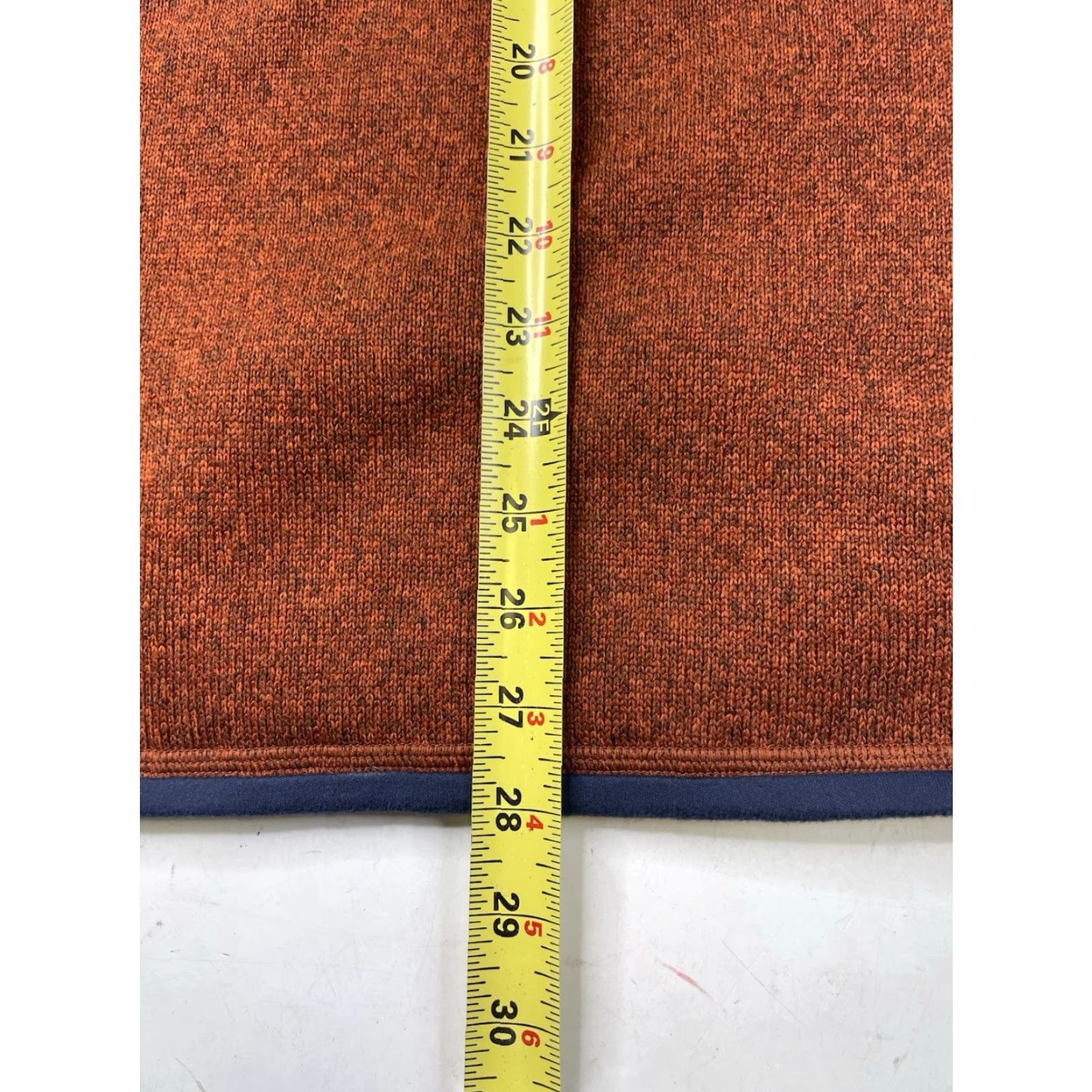 Patagonia Patagonia Better Sweater Pullover Sweater 1/4 Zip Fleece Men M Orange Blue Vintage No Size US M / EU 48-50 / 2 - 6 Thumbnail