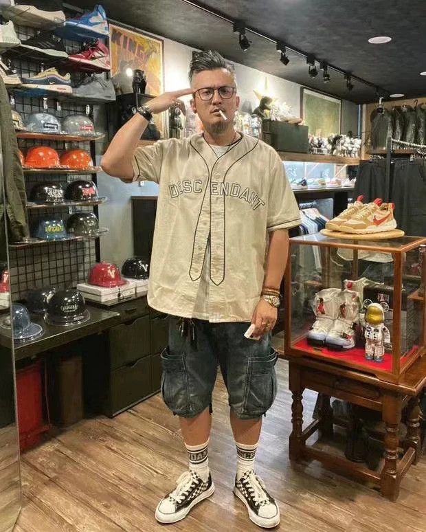 Descendant DESCENDANT BLEEK Short Sleeve Collarless Ivory New 175 21 Size US S / EU 44-46 / 1 - 9 Thumbnail