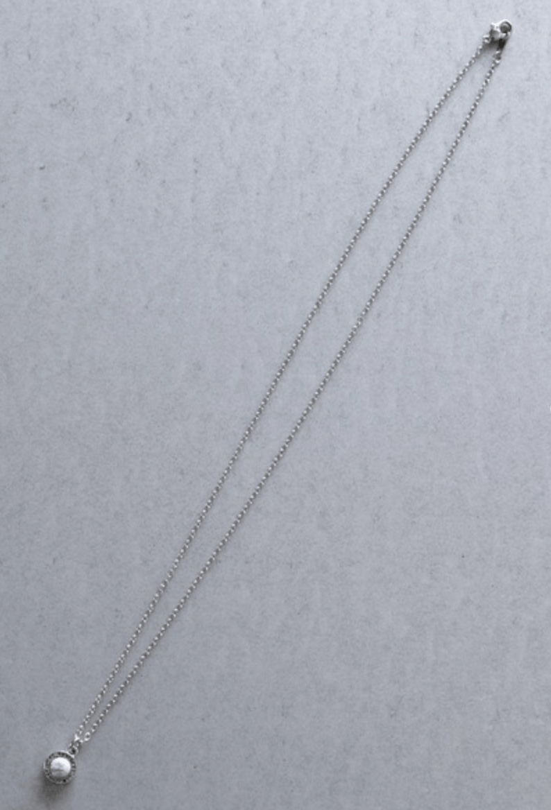 Number (N)ine Number nine ROUND LOGO STONE CHARM NECKLACE Size ONE SIZE - 2 Thumbnail