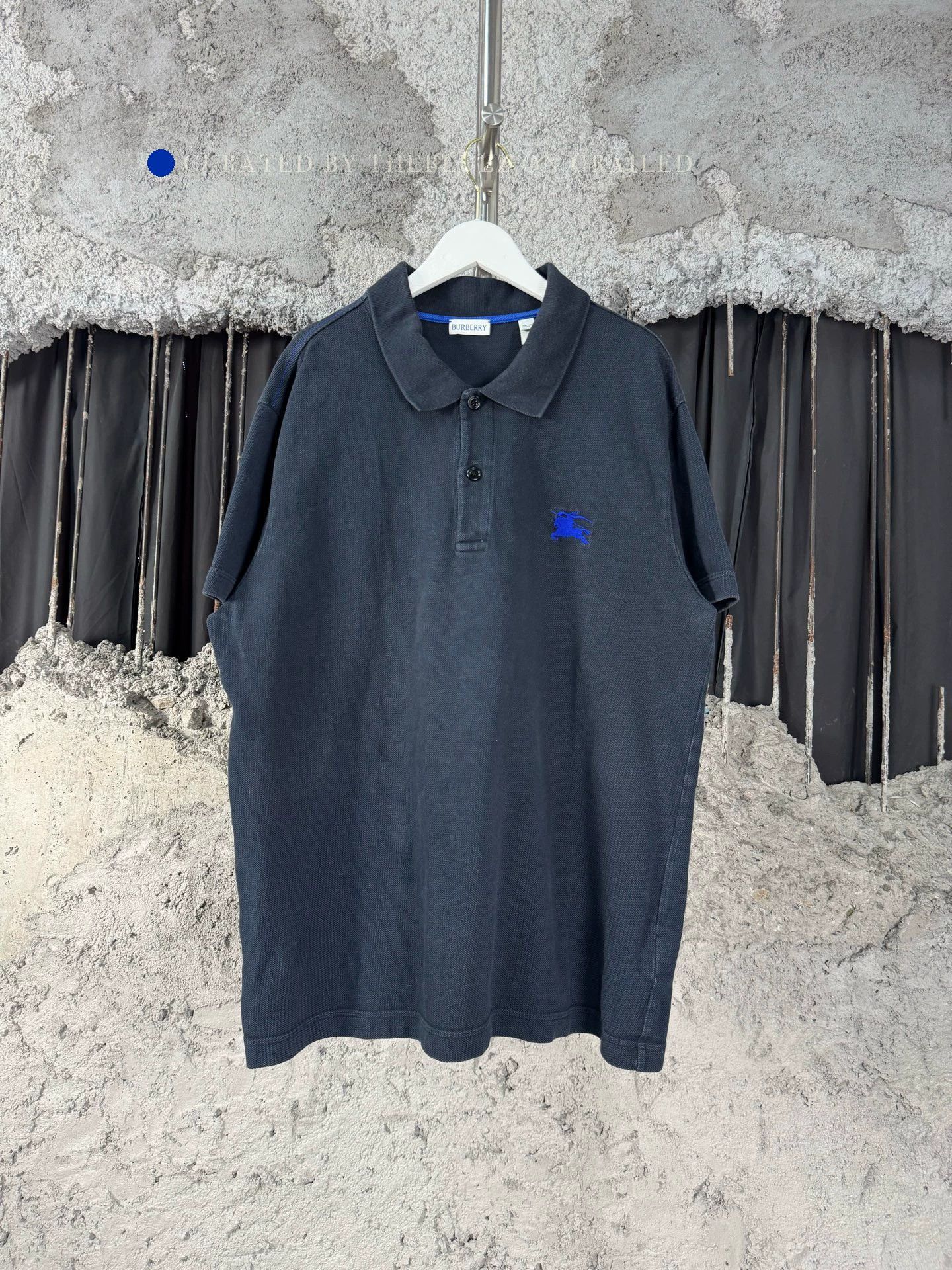 Burberry Classic Black Polo Shirt - Size L Size US L / EU 52-54 / 3 - 1 Thumbnail