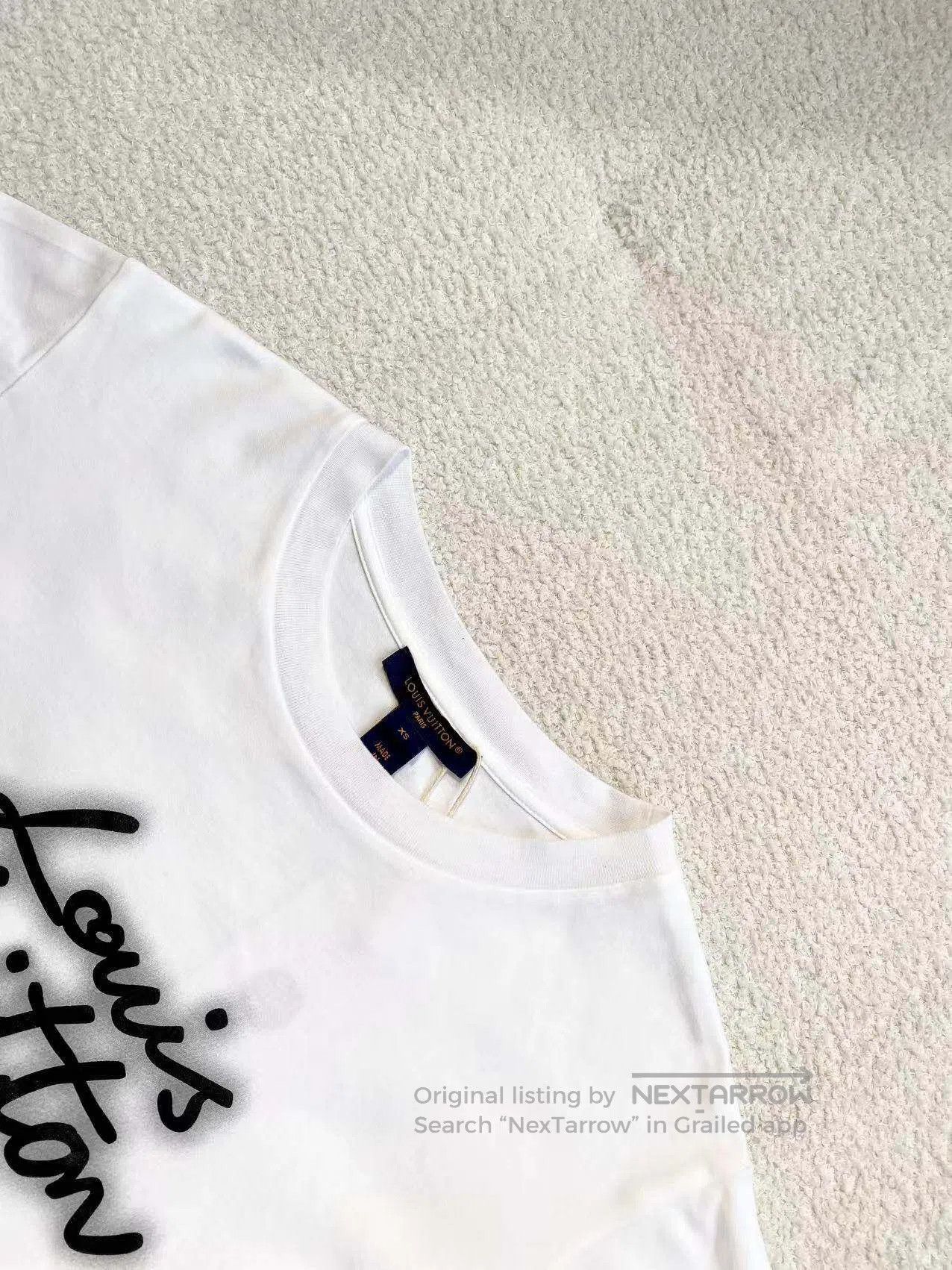 Louis Vuitton Louis Vuitton Logo short sleeves| Size XS / US 0-2 / IT 36-38 - 4 Thumbnail