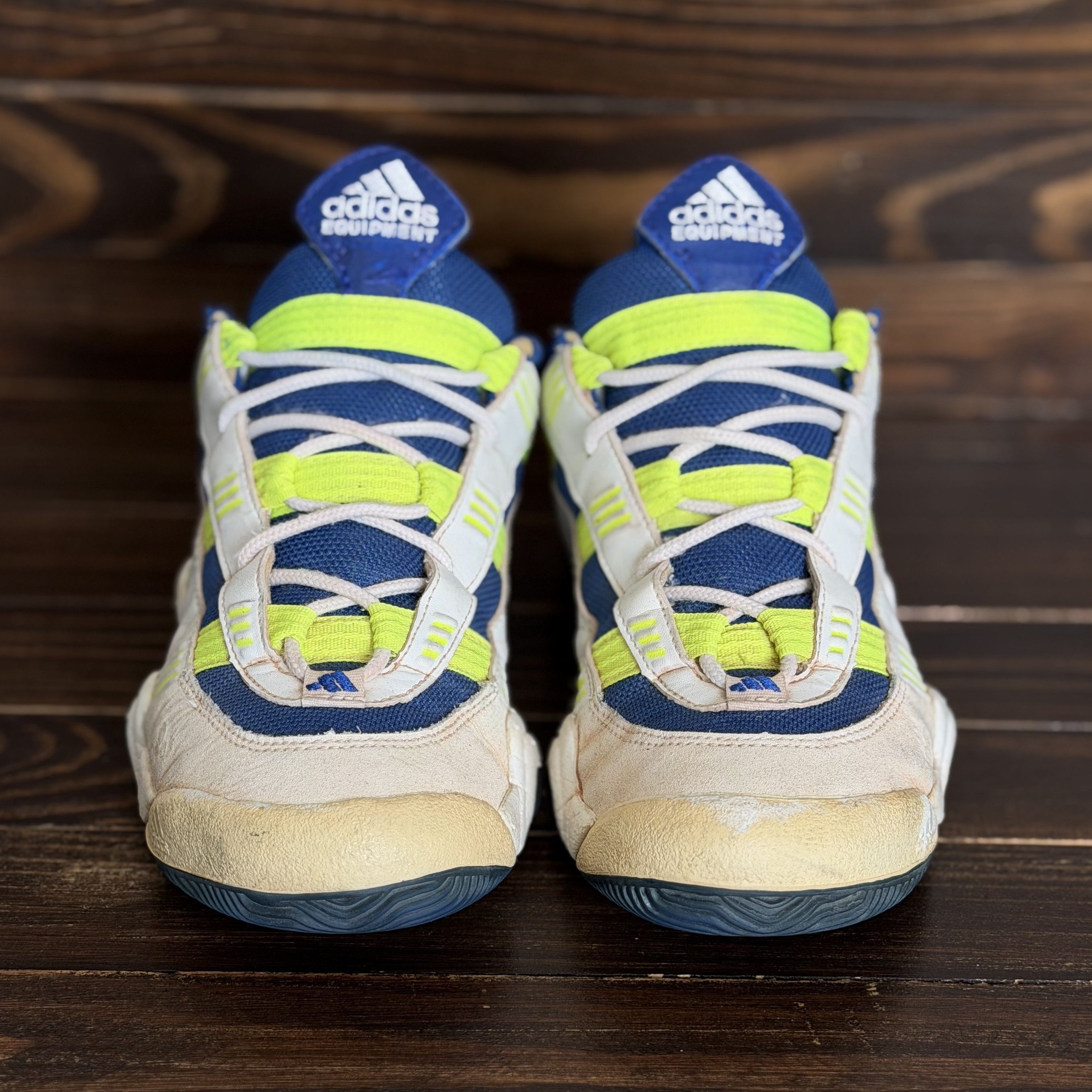 Adidas Vintage 1997 ADIDAS Equipment Crazy FEET YOU WEAR PRECISION Size US 9 / EU 42 - 4 Thumbnail