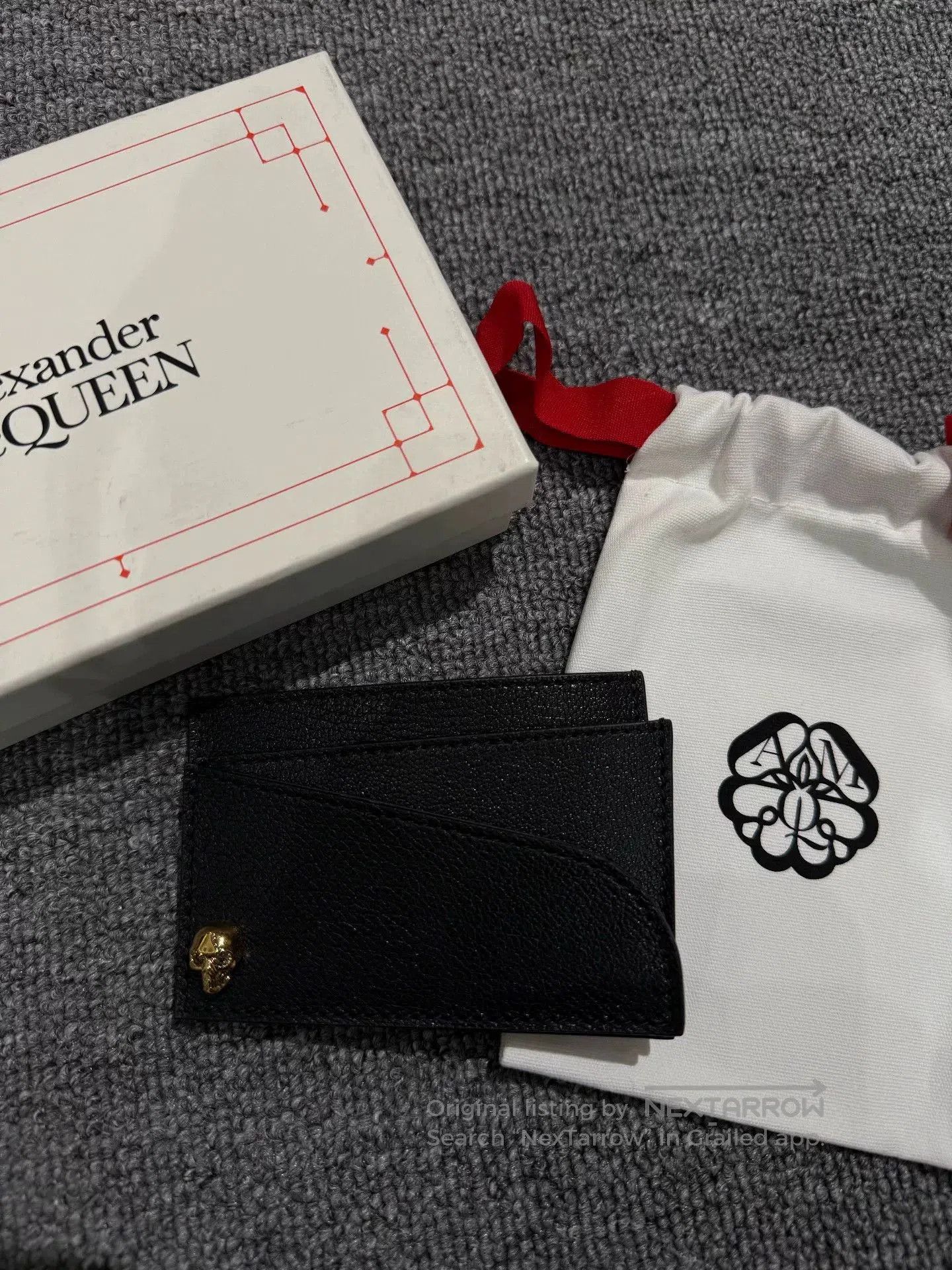 Alexander McQueen Alexander McQueen Leather Card Holder. Size ONE SIZE - 5 Thumbnail