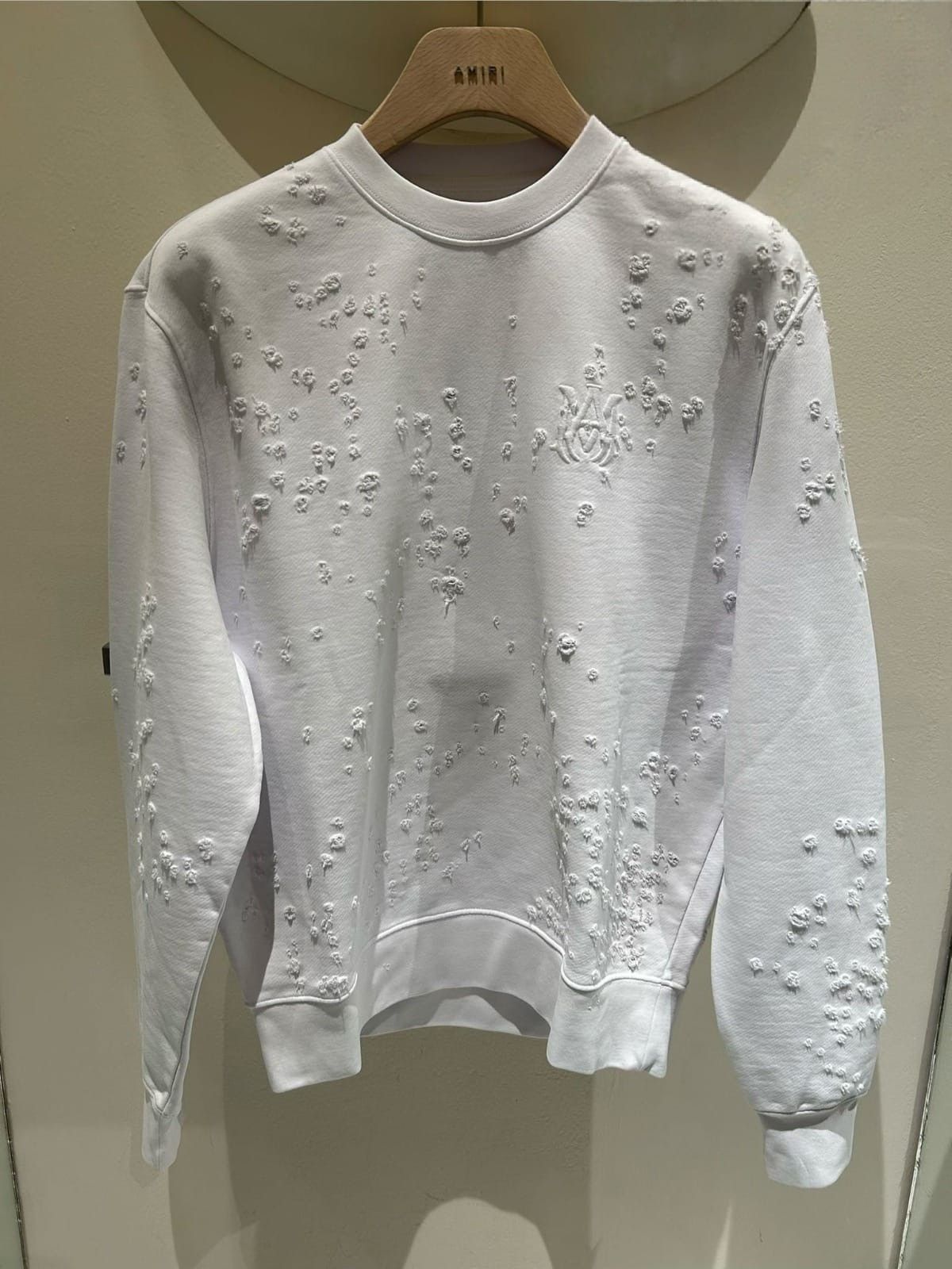 Amiri o1orln0326 Sweatshirt in White Size US L / EU 52-54 / 3 - 1 Preview
