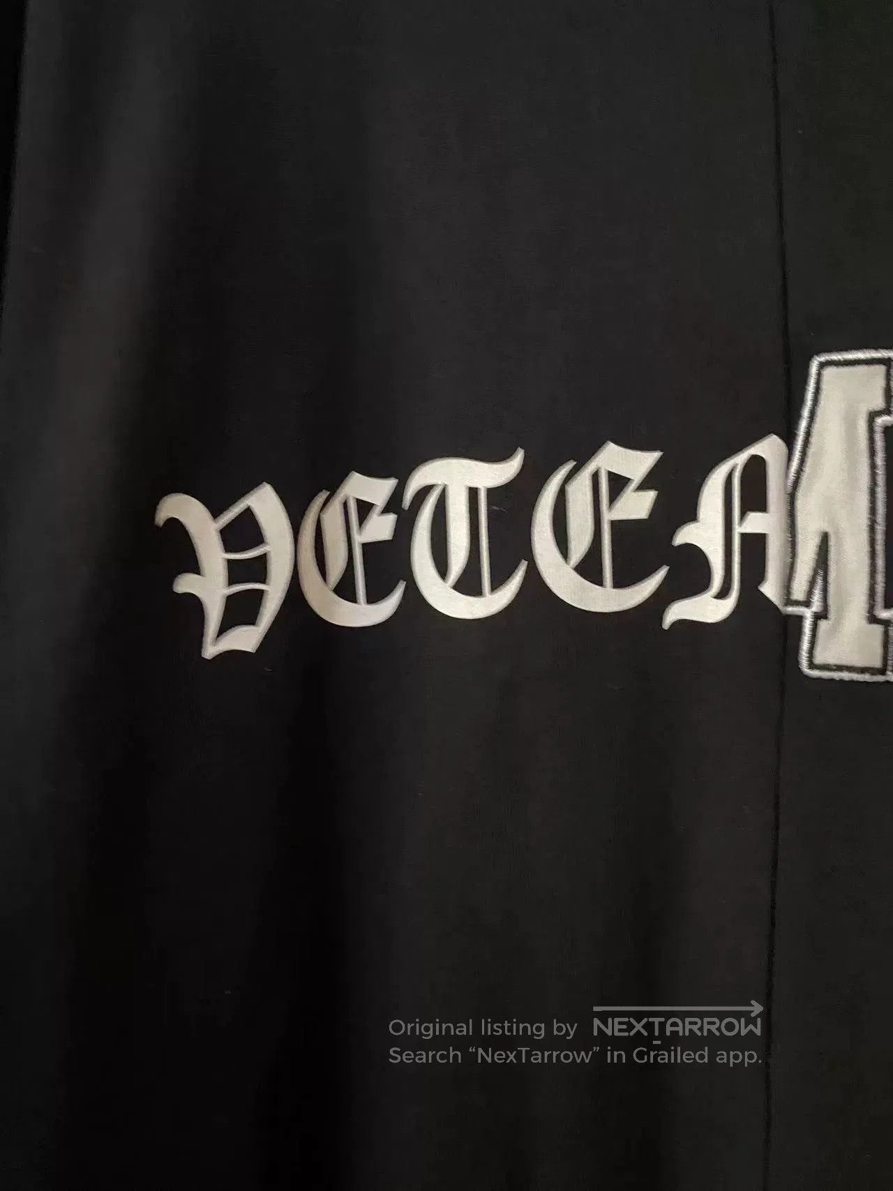 Vetements Vetements Embroidered Short Sleeve Shirt. Size US S / EU 44-46 / 1 - 2 Thumbnail