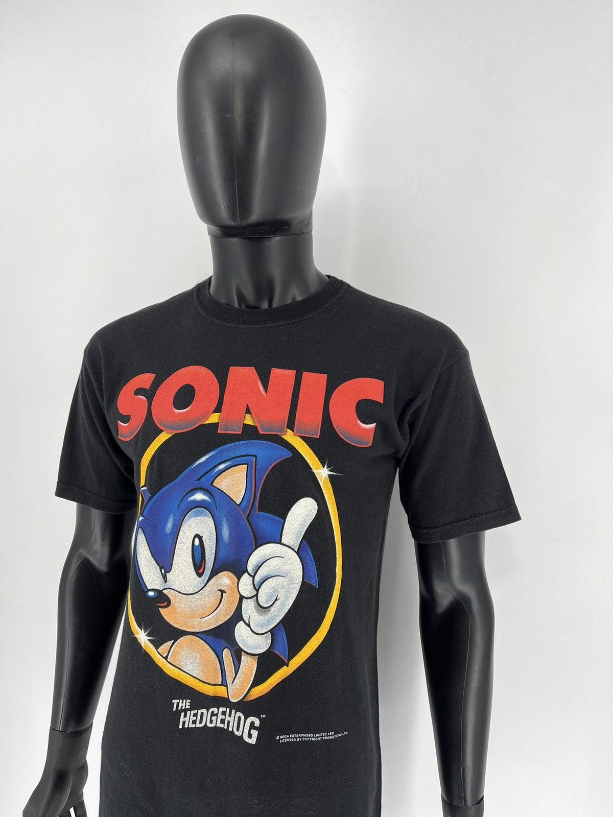 Cartoon Network × Vintage Vintage Tee Sonic the Hedgehog Sega 1991 Streetwear Style Size US M / EU 48-50 / 2 - 4 Thumbnail