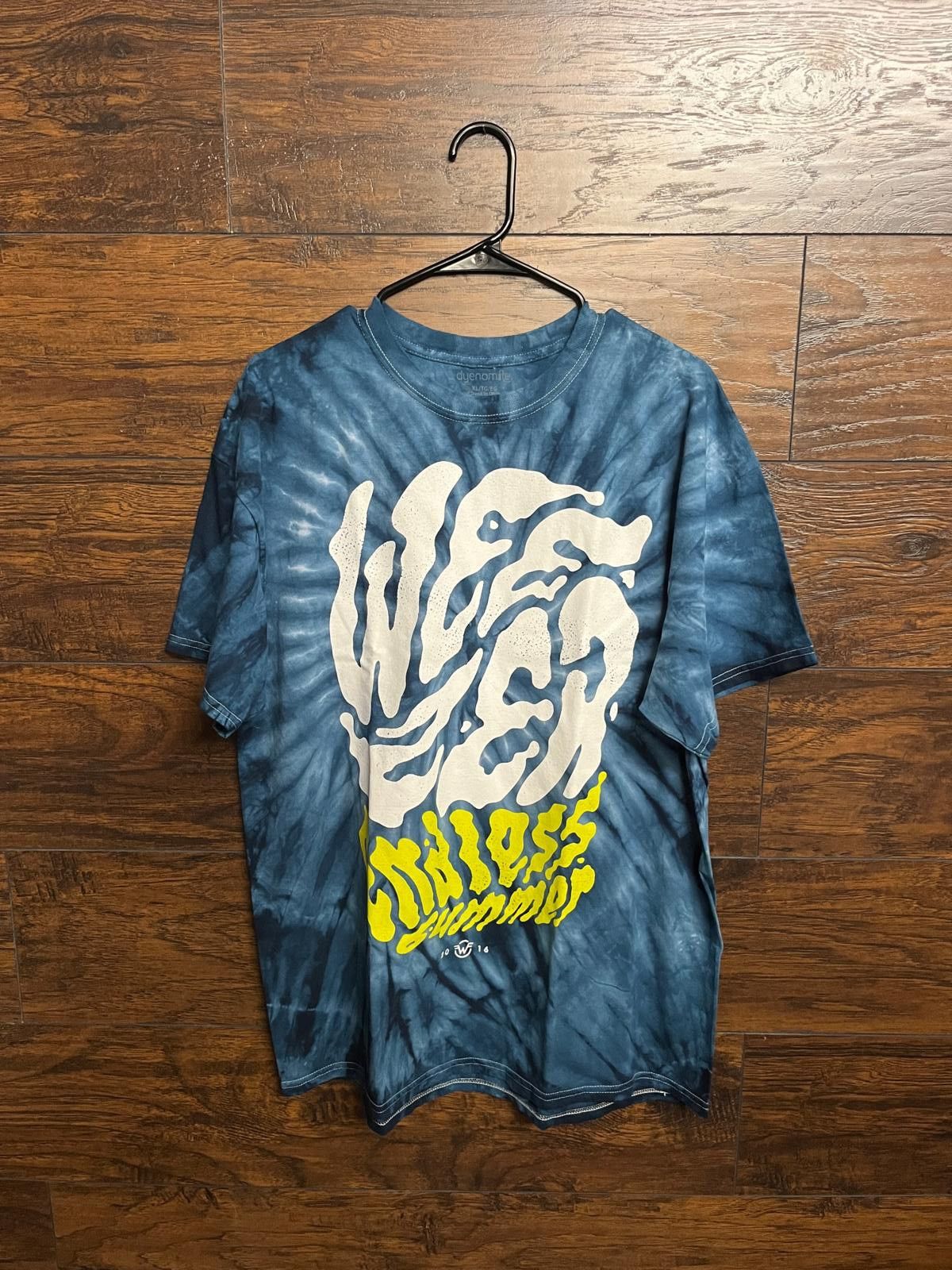 Designer Weezer Endless Summer Tour T-shirt - 2016 Weezer Tie-Dye -XL Size US XL / EU 56 / 4 - 1 Thumbnail