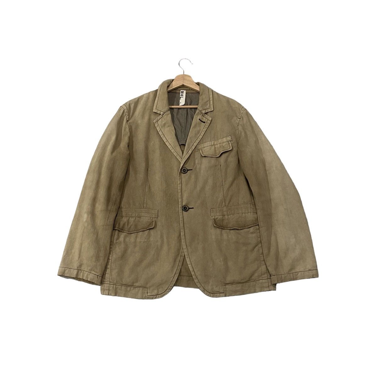 Vintage Margaret Howell MHL Military Inspired Buttons Jacket Light Jackets