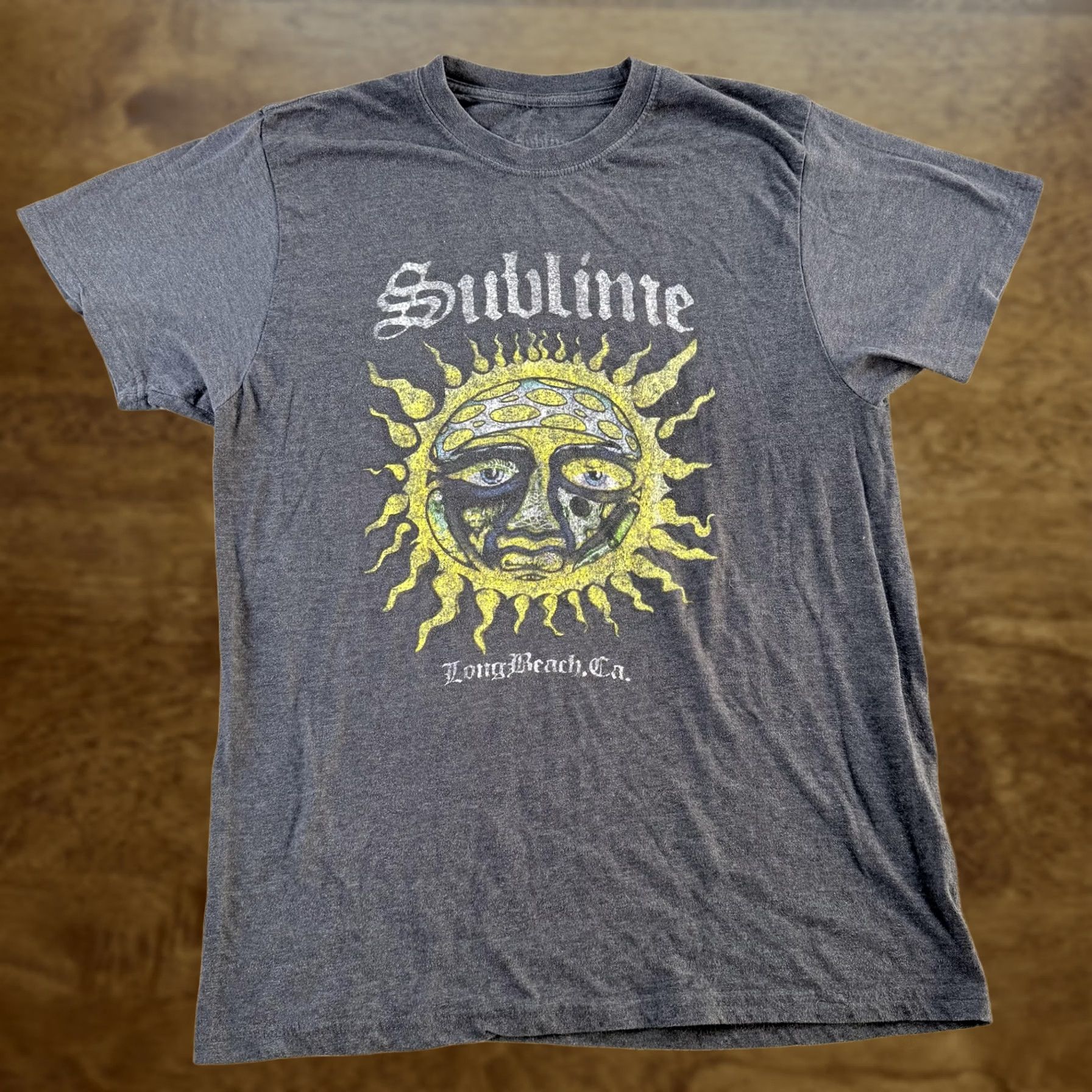 Vintage Sublime Shirt Womens XL Black Sun Long Beach CA Graphic Band Tee T-Shirt Music Size XL / US 12-14 / IT 48-50 - 1 Thumbnail
