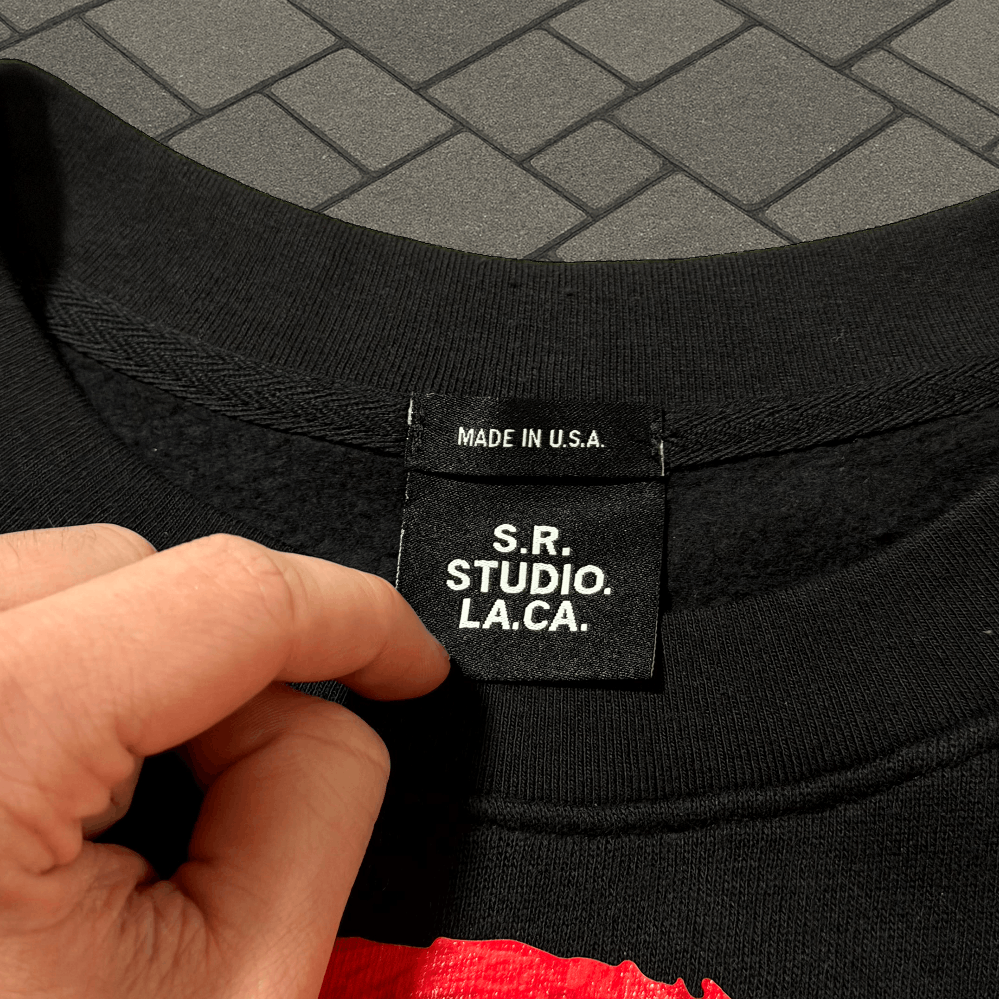 Sterling Ruby Sterling Ruby ED.50 Red Skull Crewneck Size US M / EU 48-50 / 2 - 4 Thumbnail