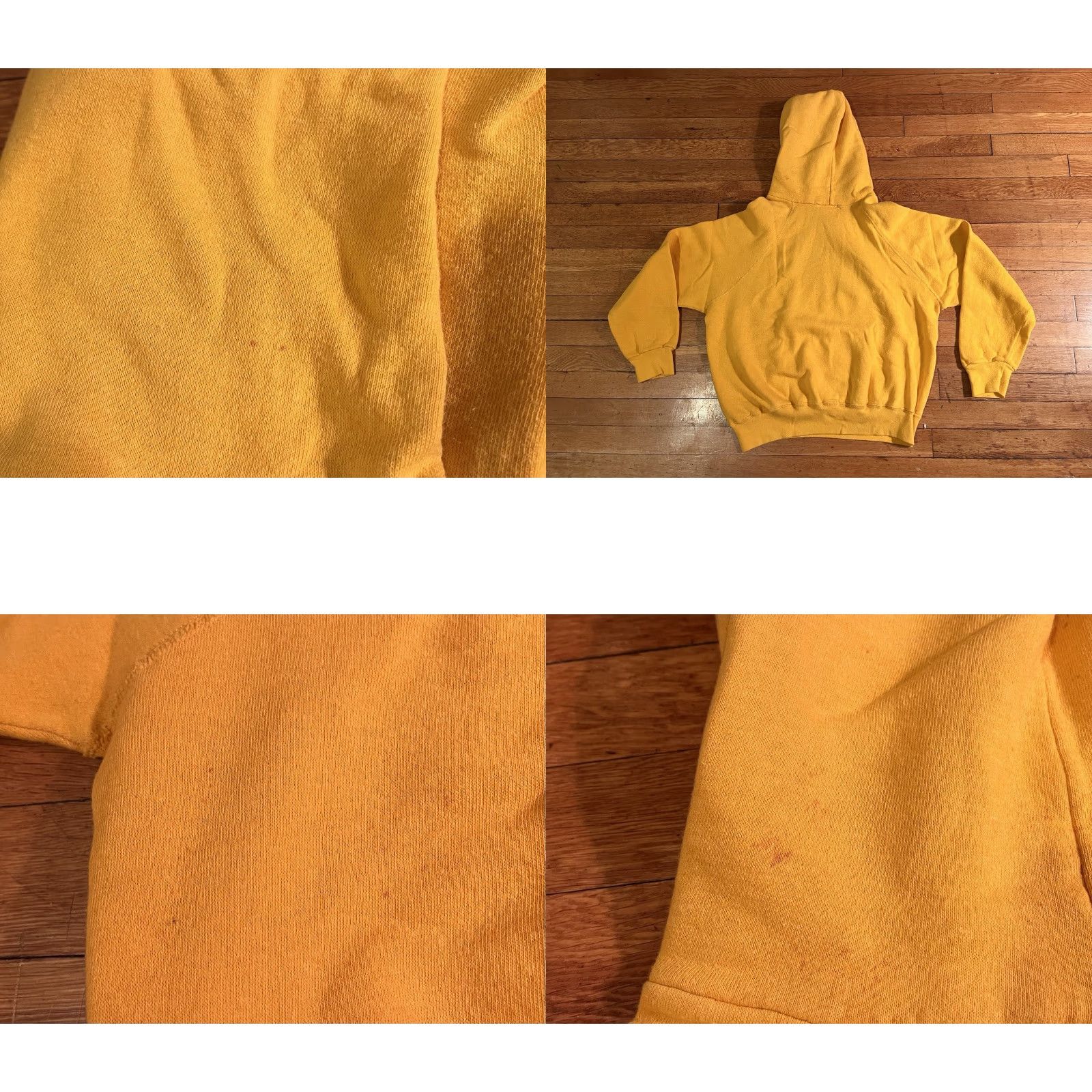 Vintage VINTAGE Bassett-Walker Army West Point Raglan Hoodie Men’s L Yellow Logo Size US L / EU 52-54 / 3 - 8 Thumbnail