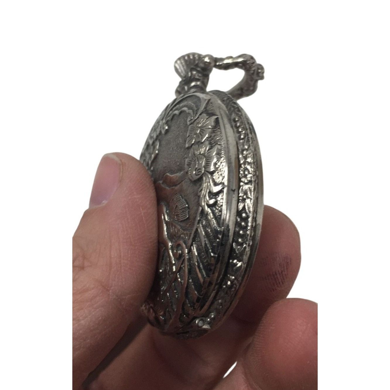Other Vintage Details Quartz Hunter Pocket Watch with an Elk on th Size ONE SIZE - 5 Thumbnail