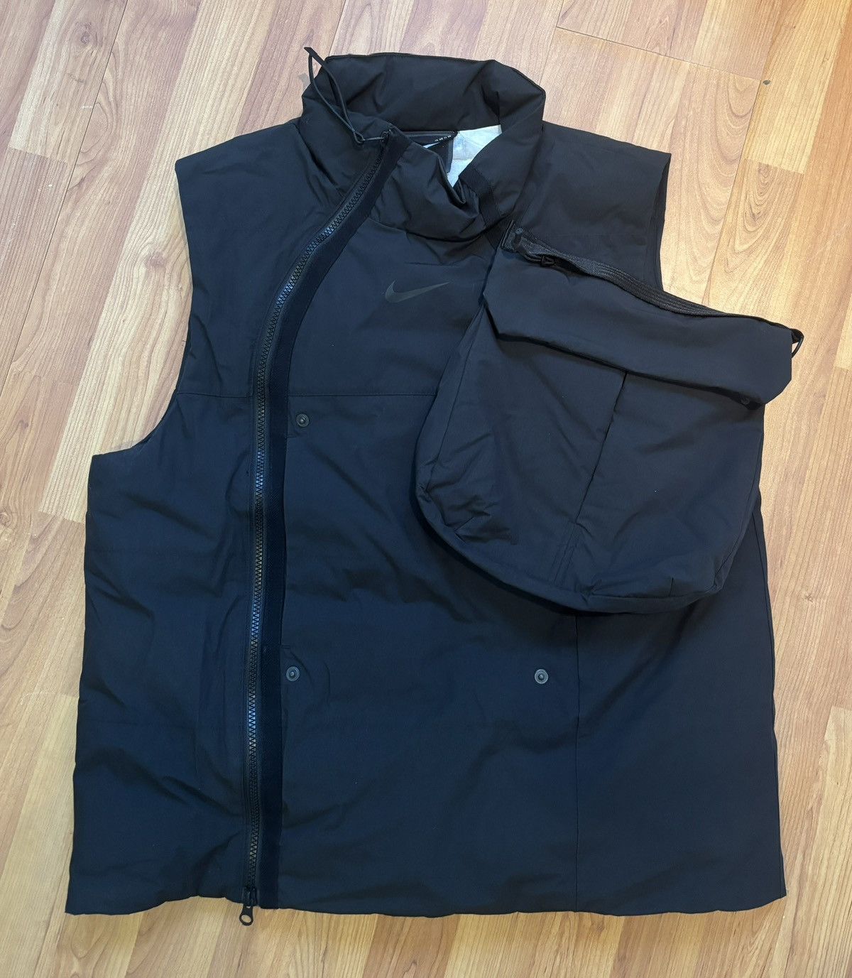 Nike Nike NSW Tech Pack full zip Vest CU3766-010 Size Medium Size US M / EU 48-50 / 2 - 3 Thumbnail