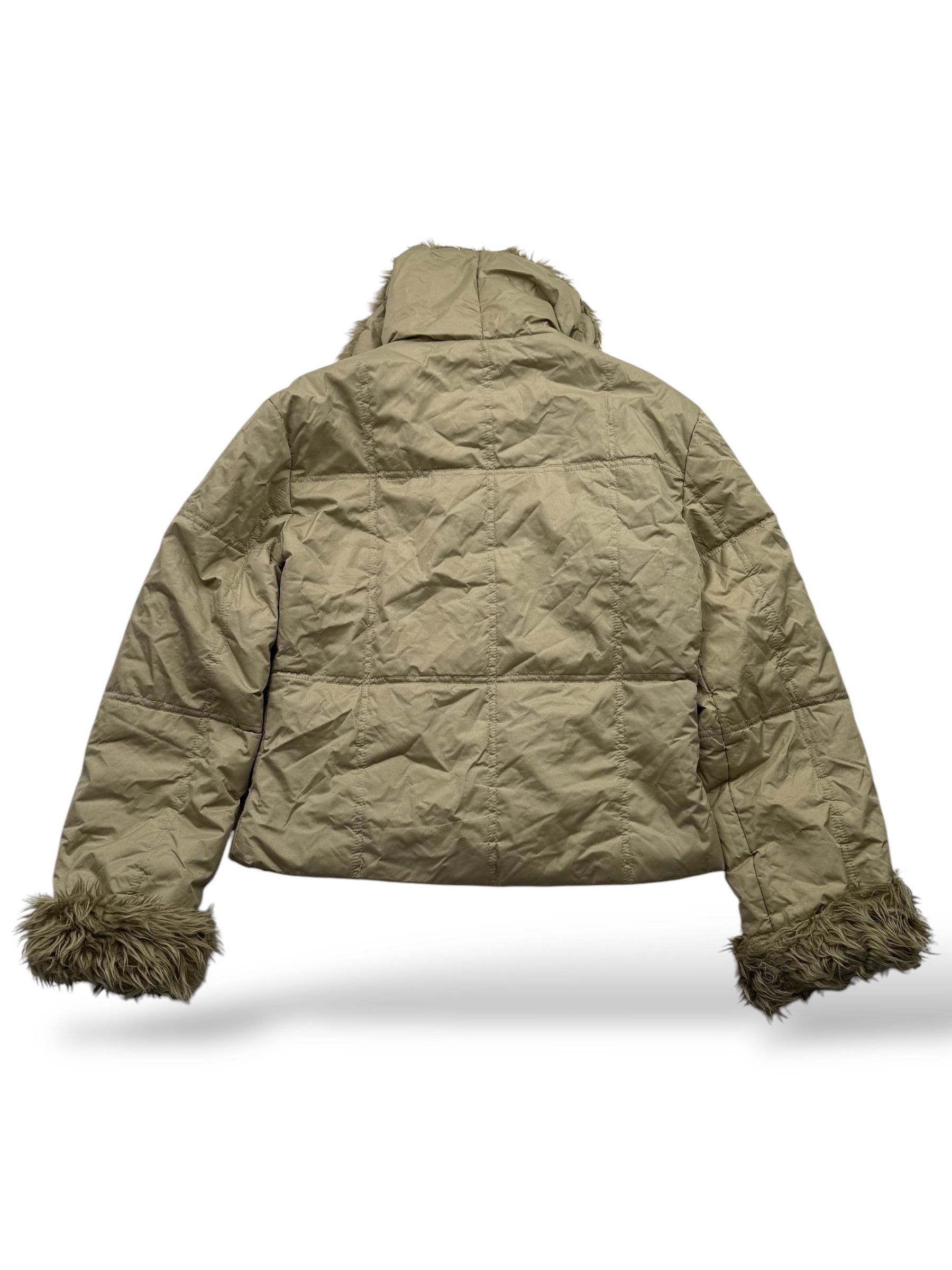 Vintage Vintage Cropped Jacket With Faux Fur Details W150(V9) Size US S / EU 44-46 / 1 - 5 Thumbnail
